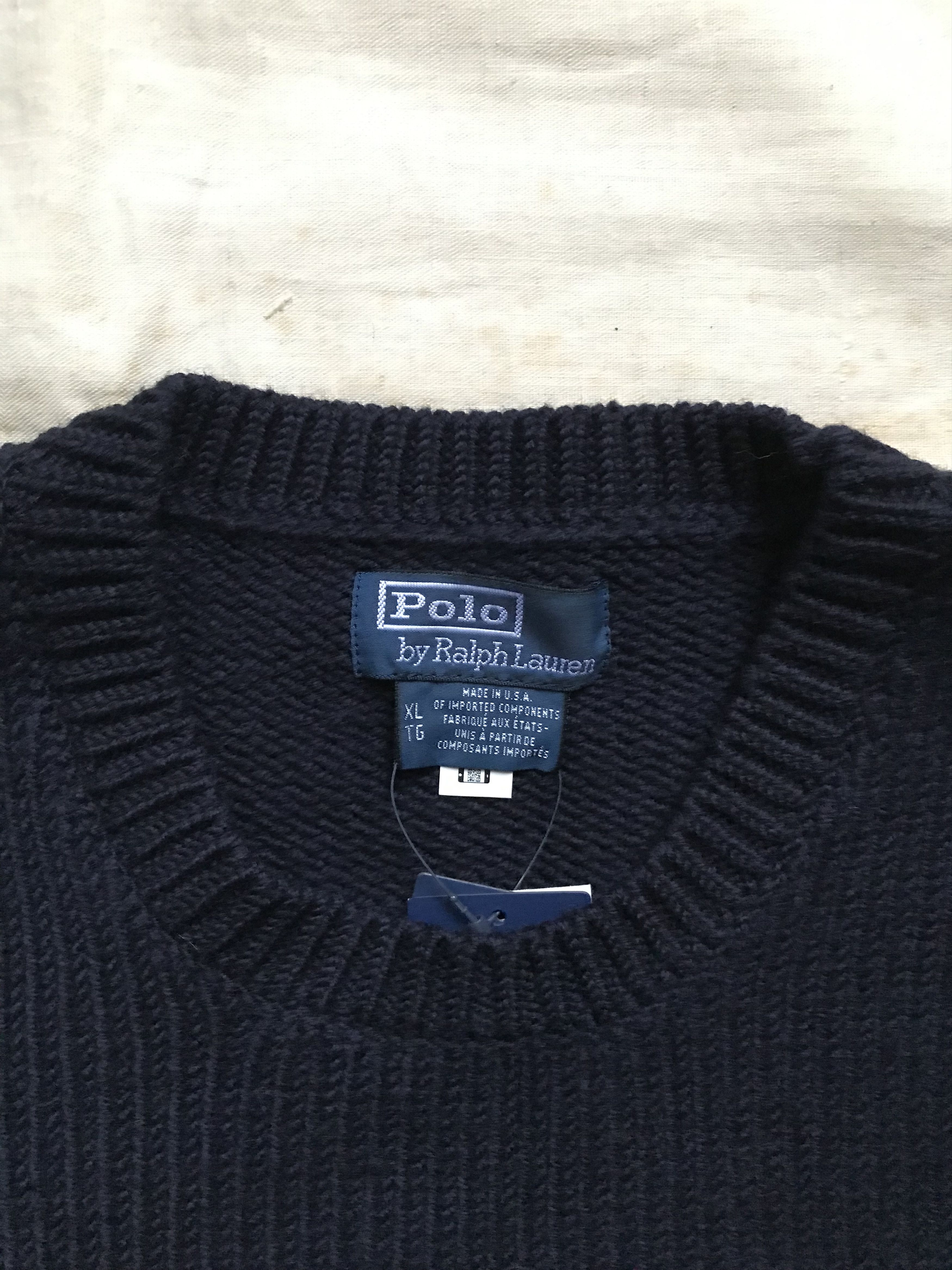 Polo Ralph Lauren × Ralph Lauren Polo Ralph Lauren RL Intarsia Wool Knit Sweater Size US XL / EU 56 / 4 - 5 Thumbnail