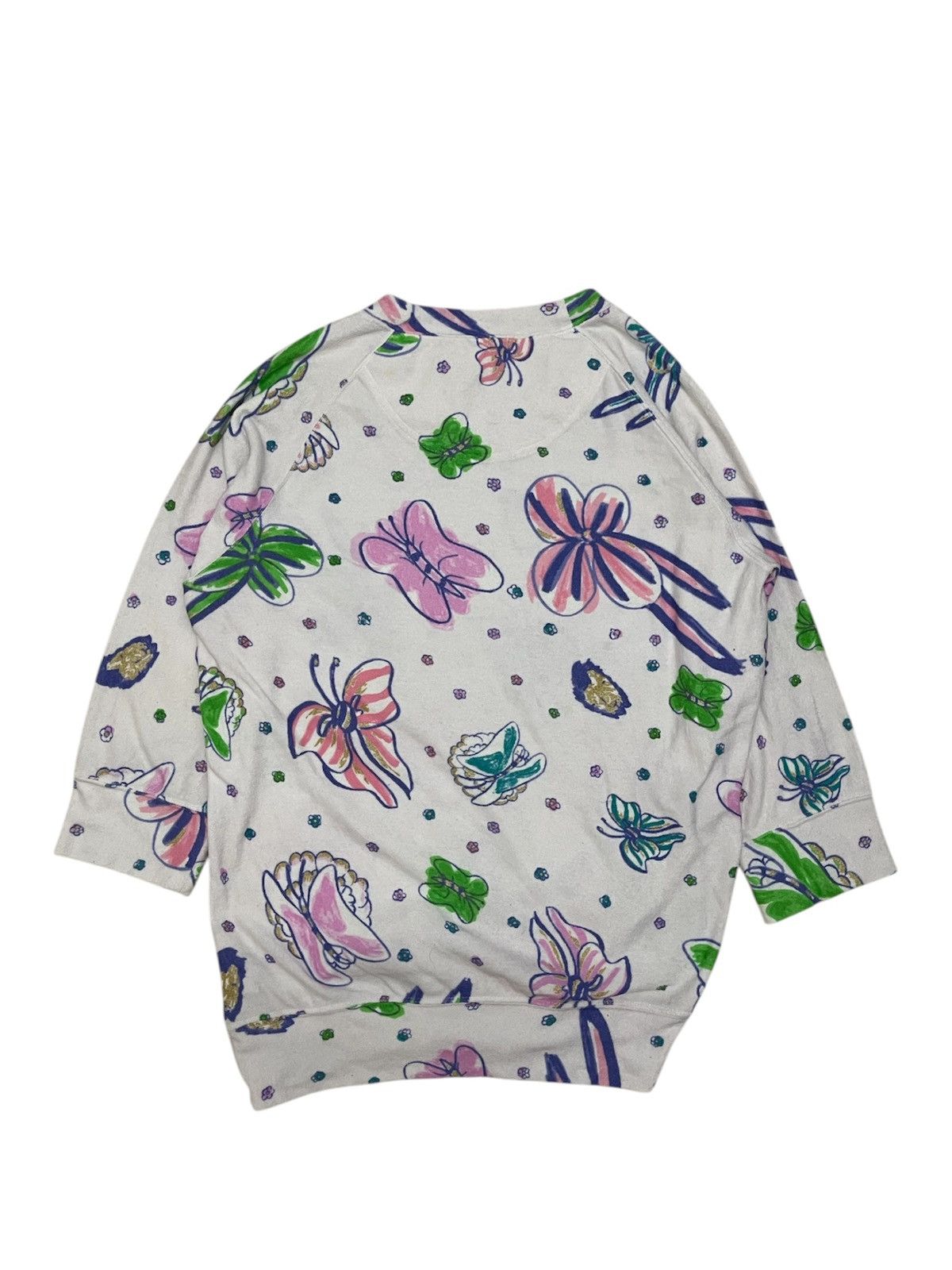 Issey Miyake Tsumori Chisato Sleep Butterfly Sketch Art Crewneck Size M / US 6-8 / IT 42-44 - 2 Thumbnail