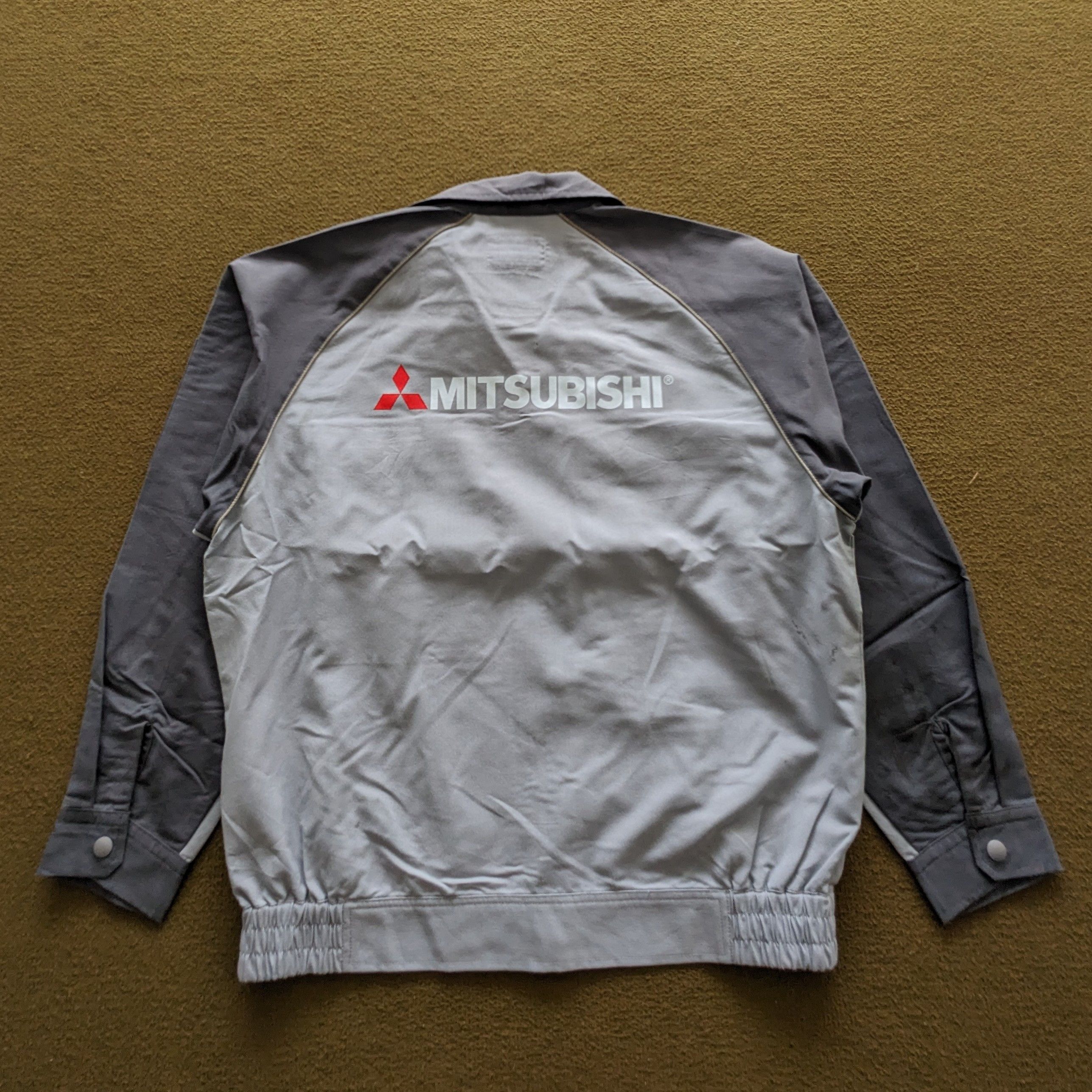 Vintage Vintage MITSUBISHI RALLI ART Japanese Racing Custom Jacket Size US L / EU 52-54 / 3 - 1 Thumbnail