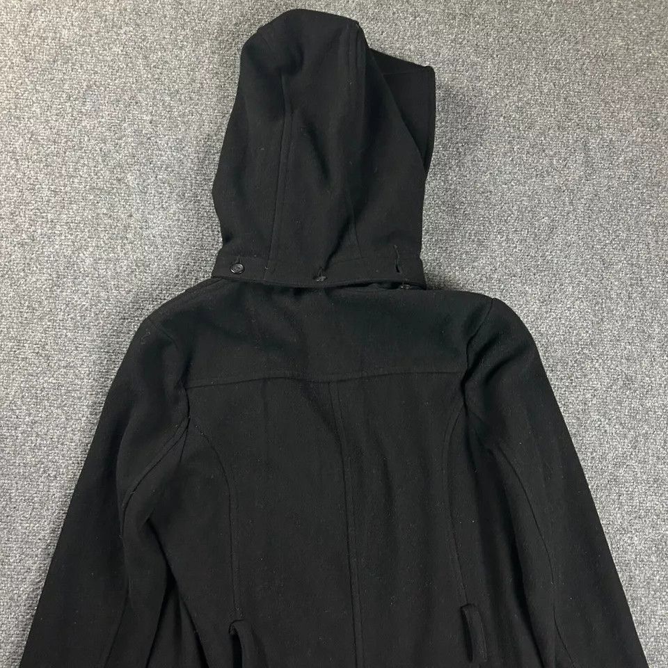 Mango MNG Mango Coat Womens Medium Full Zip Hooded Trench Overcoat Size M / US 6-8 / IT 42-44 - 6 Thumbnail