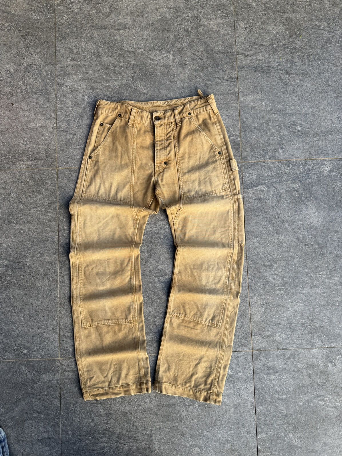 Japanese Brand Vintage 90's Raw-Tex United Arrows Japan Denim Workwear Size US 31 - 3 Thumbnail