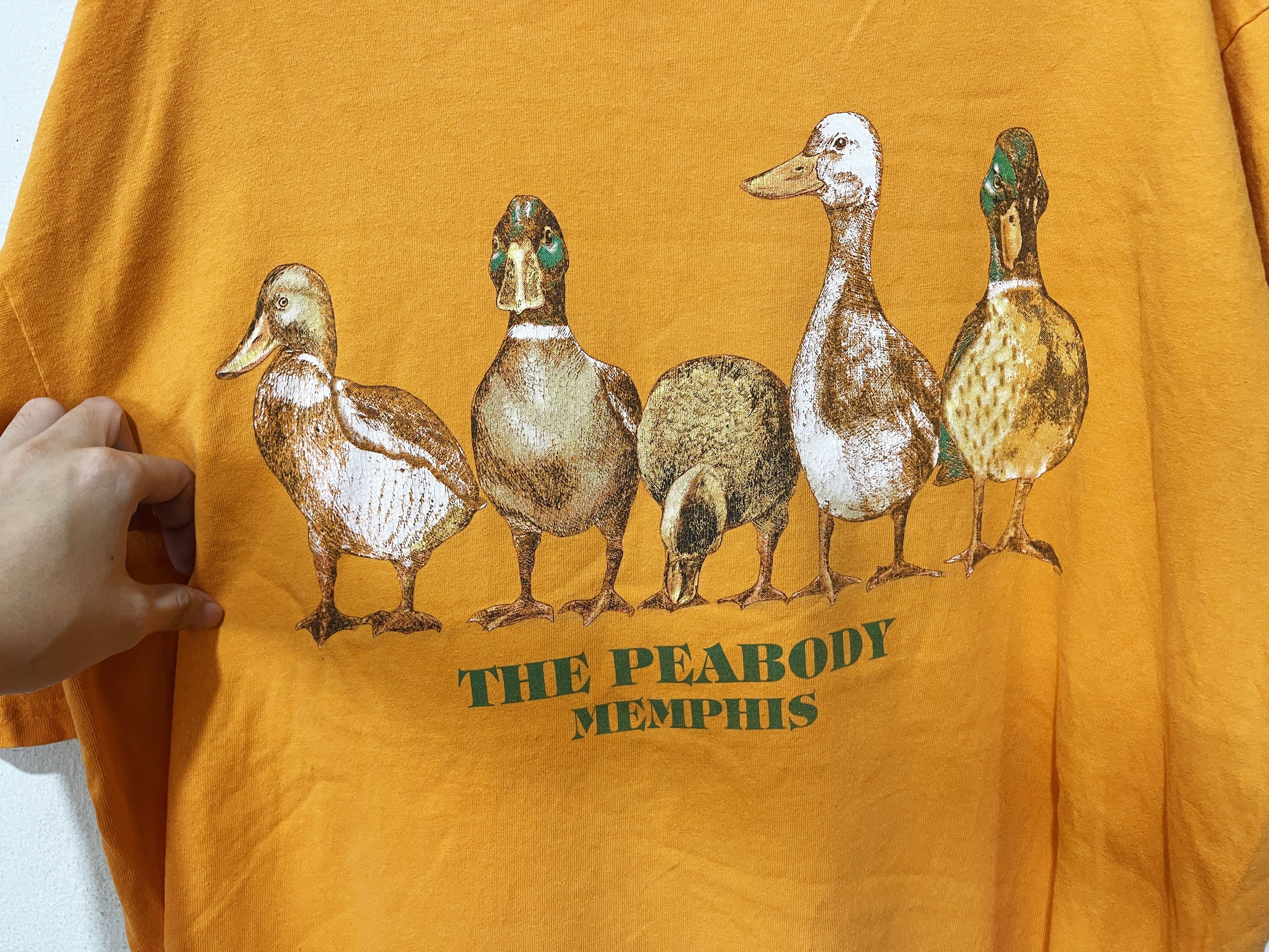 Vintage Vintage Ducks Shirt Size US XL / EU 56 / 4 - 2 Thumbnail