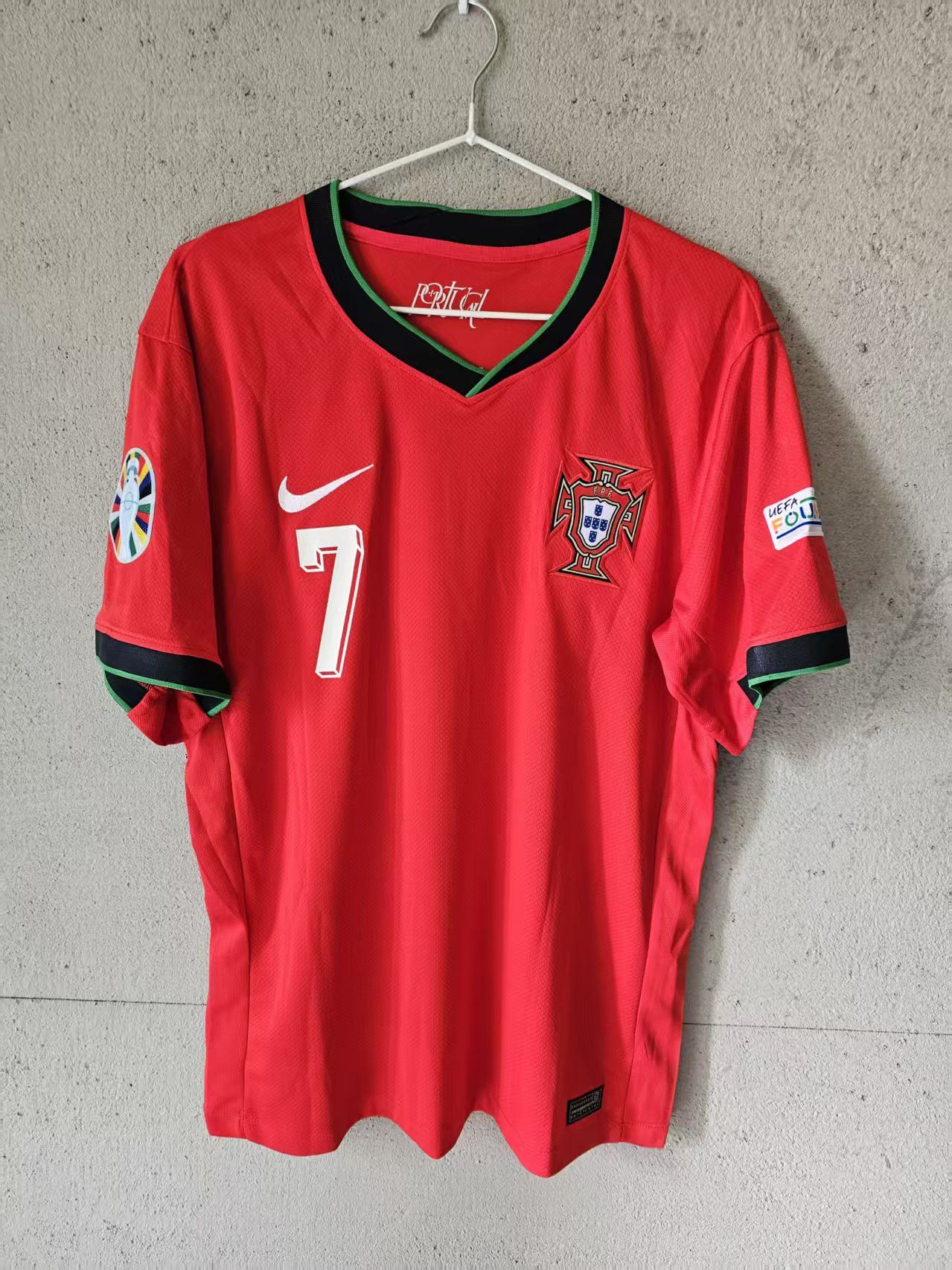 2024 Portugal #7 C Ronaldo Jersey