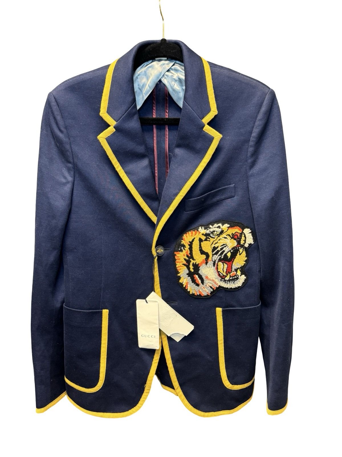 Gucci Bengal Appliqué Blazer SZ 46 (US 36) NWT