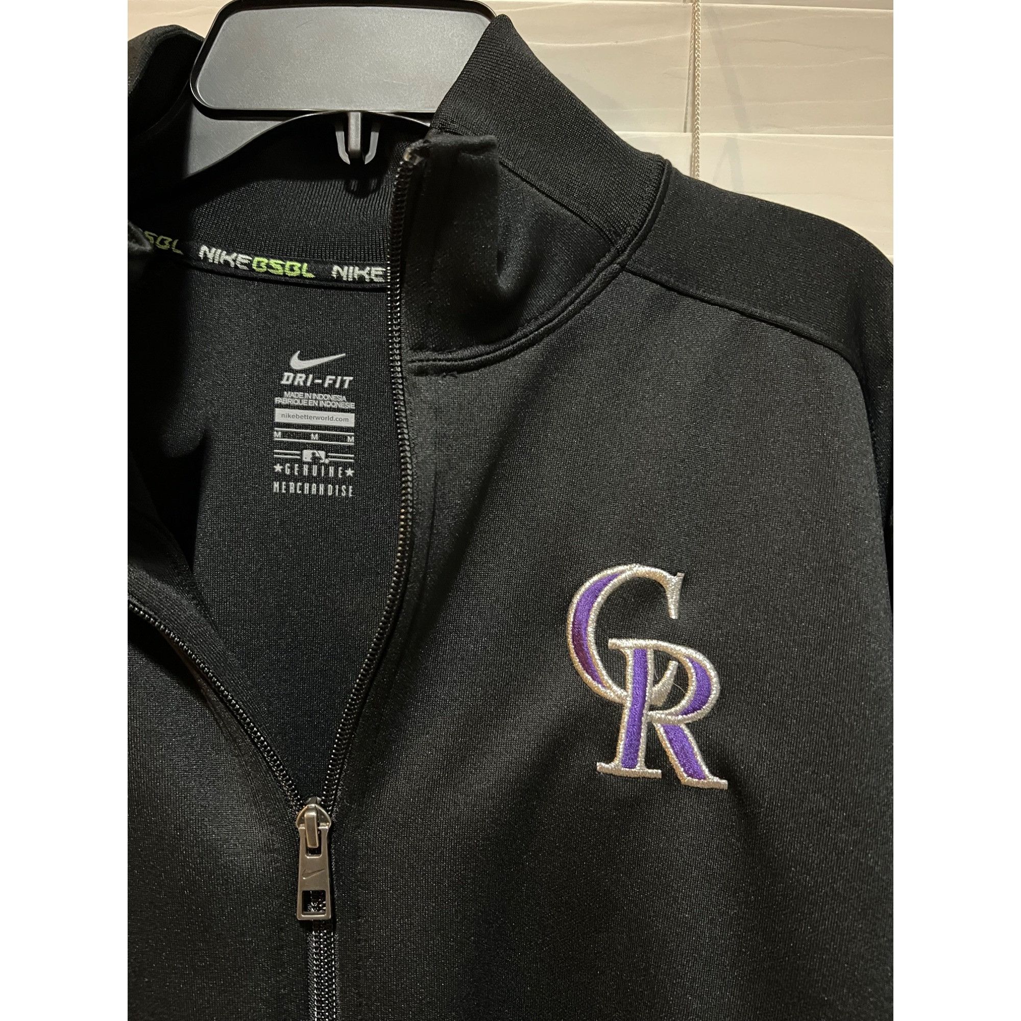 Nike Nike Baseball Colorado Rockies Jacket - Size M Size US M / EU 48-50 / 2 - 2 Thumbnail