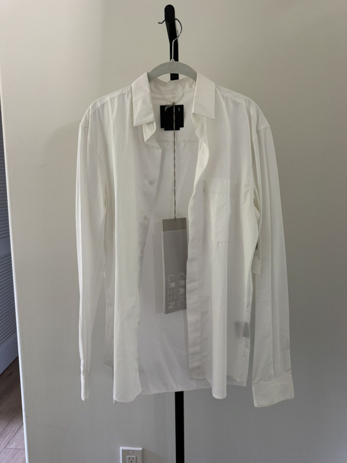 Craig Green Craig Green white button down Size US M / EU 48-50 / 2 - 1 Thumbnail