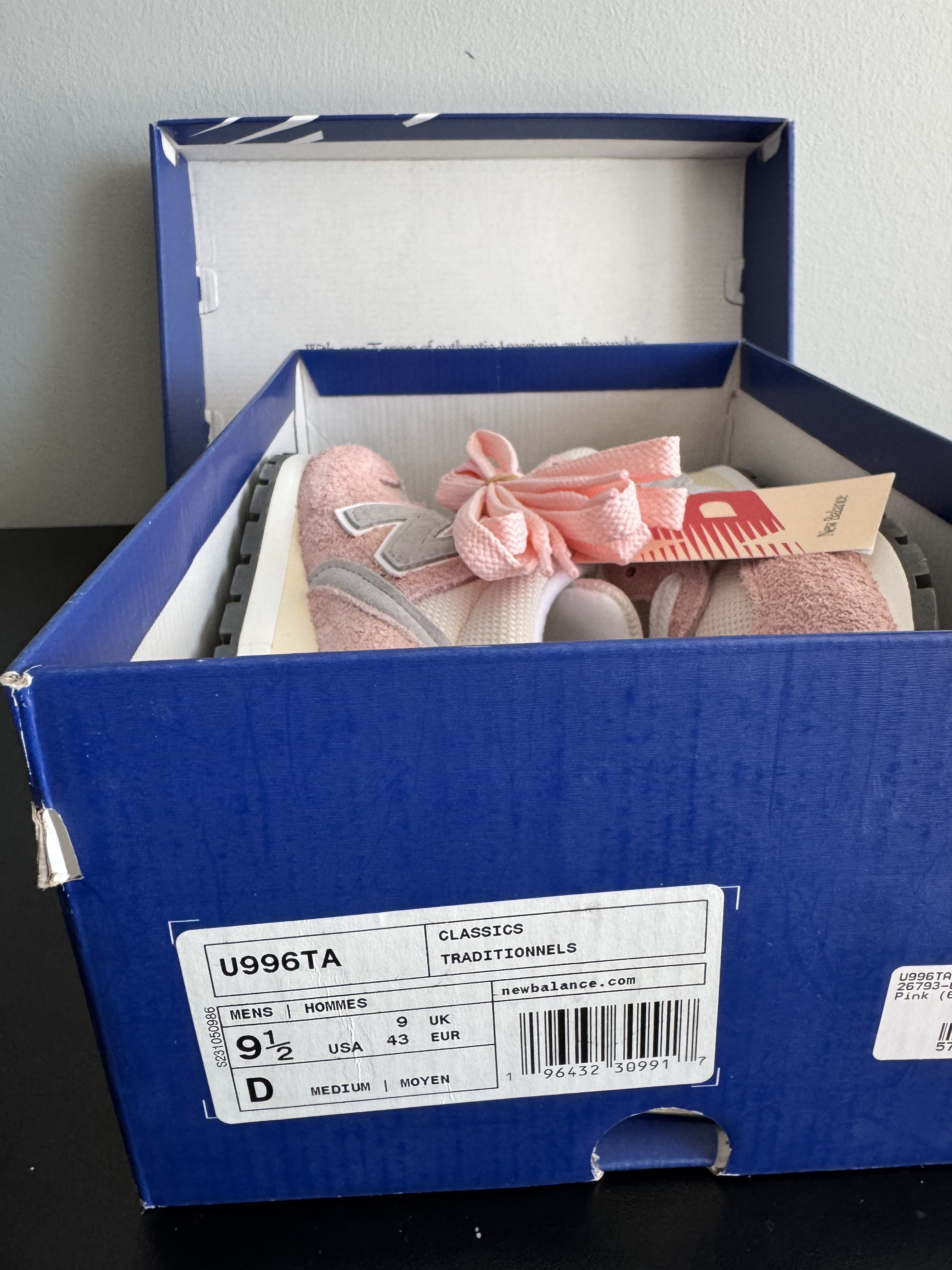 New Balance Teddy Santis New Balance 996 USA Pink Haze 990 993 kith Size US 9.5 / EU 42-43 - 7 Thumbnail