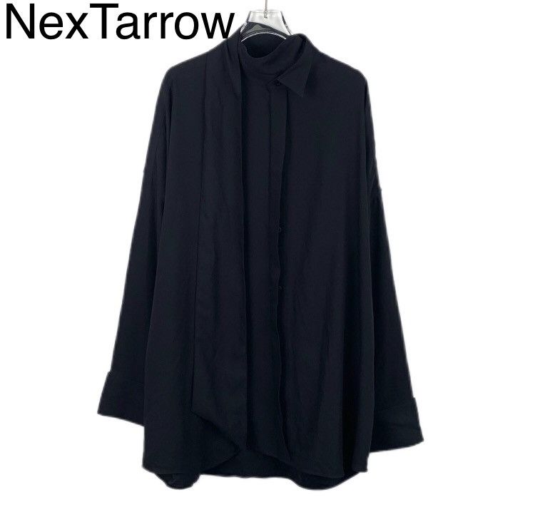 Balenciaga Balenciaga black lace up long sleeved shirt2412-Nextarrow Size US M / EU 48-50 / 2 - 1 Thumbnail