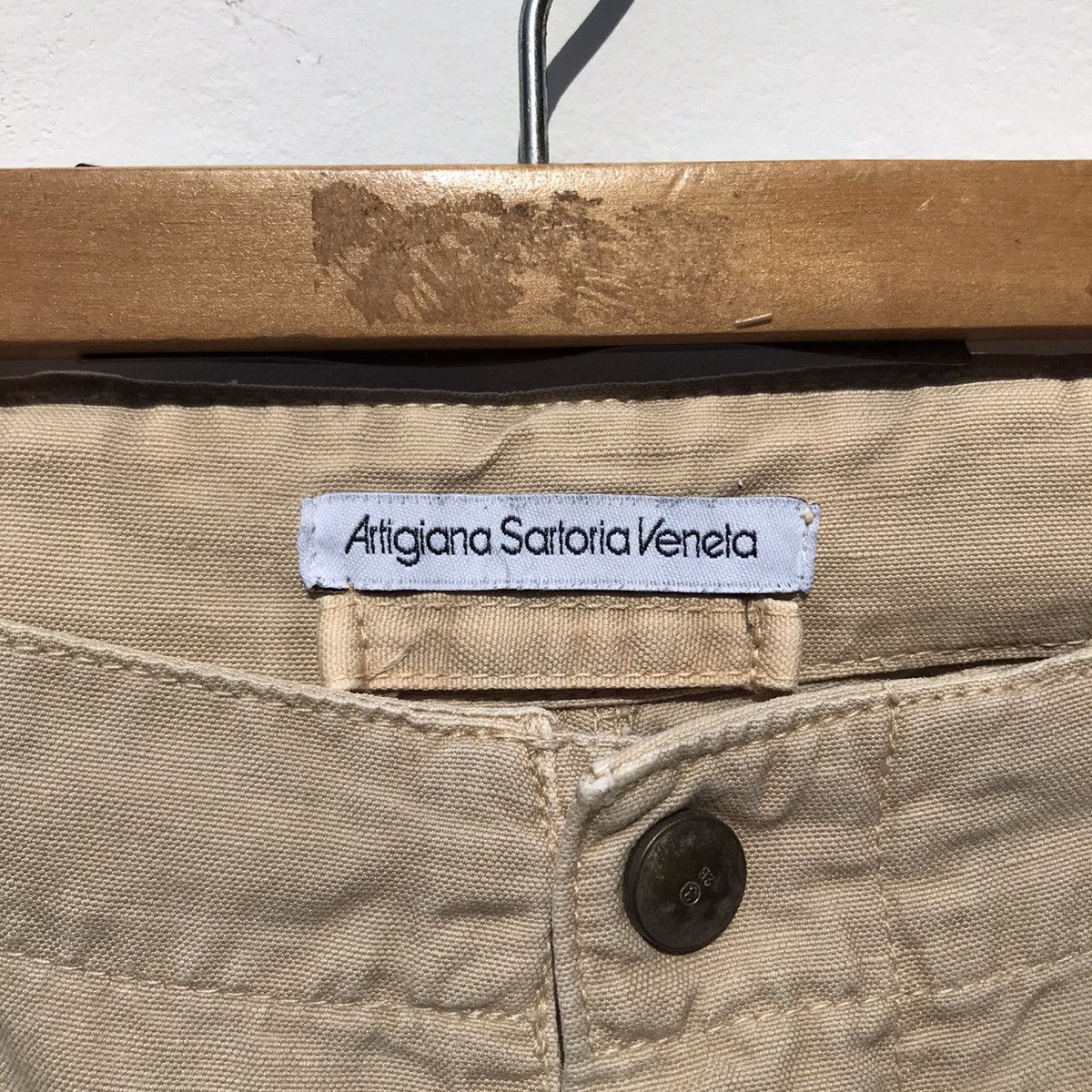 Vintage Artigiana Sartoria Veneta Pants Designer Italy Size US 32 / EU 48 - 21 Thumbnail