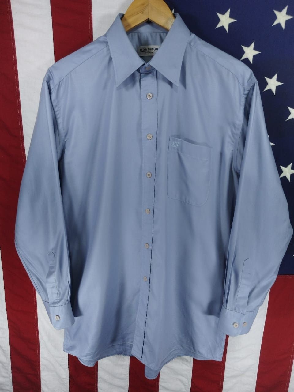 Givenchy × Vintage GIVENCHY MONSIEUR BUTTON DOWN SHIRT Size US S / EU 44-46 / 1 - 1 Thumbnail