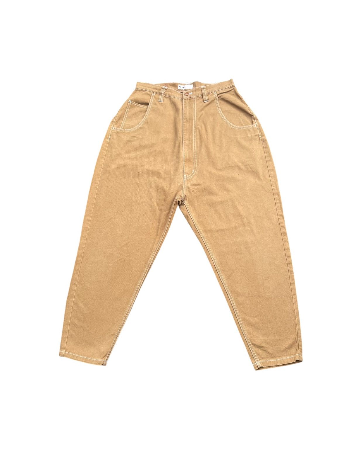 Issey Miyake × Japanese Brand × Ne-Net Ne-net Issey Miyake Baggy Denim Size US 27 - 1 Thumbnail
