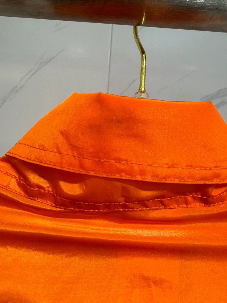 Dior Dior Orange old flower logo stitching half-zipper jacket 25 Size US S / EU 44-46 / 1 - 6 Thumbnail