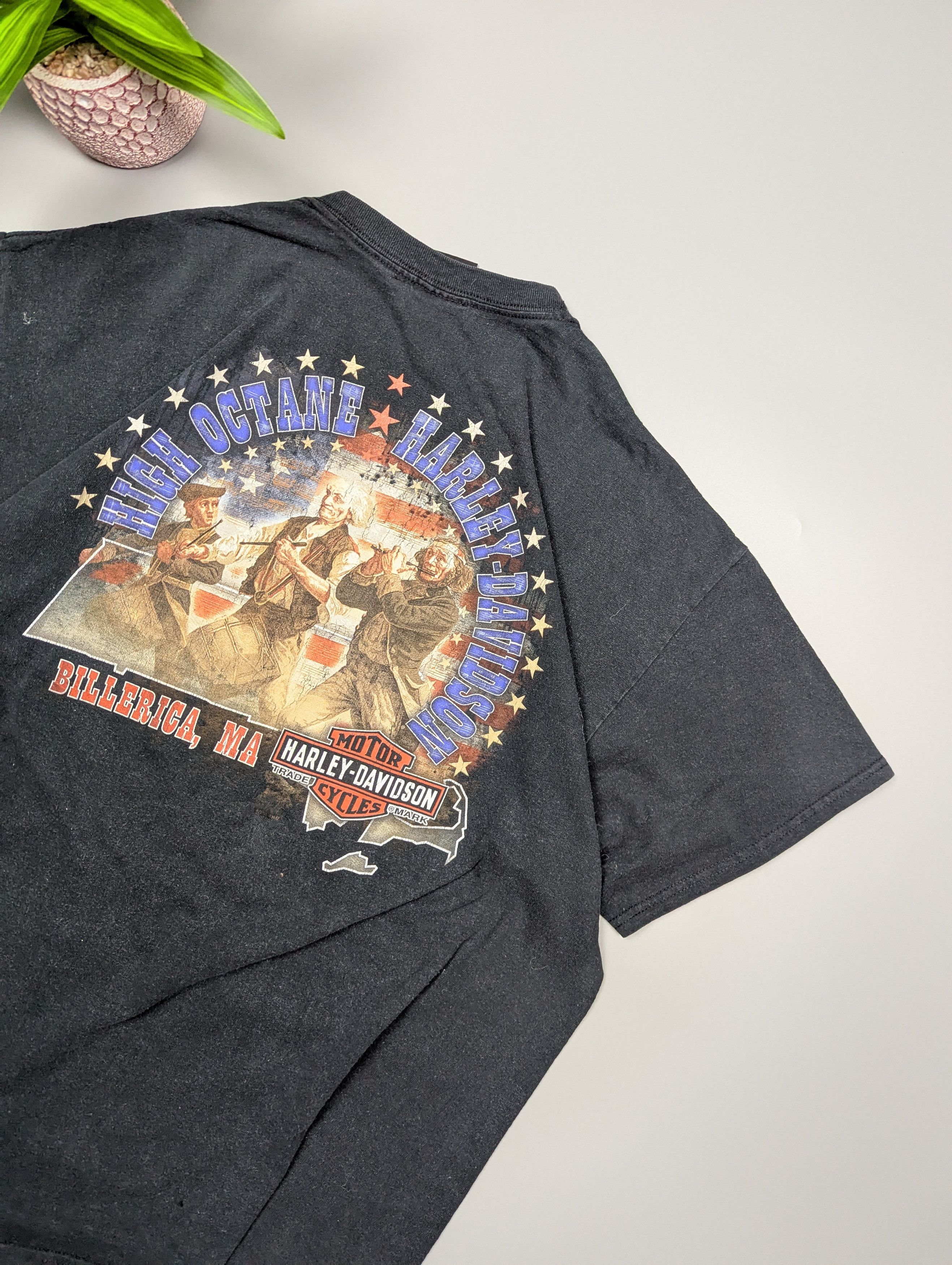 Bravado × Harley Davidson × Vintage Harley-Davidson Bravado T-Shirt USA Patriotic Biker Tee Size US L / EU 52-54 / 3 - 2 Thumbnail