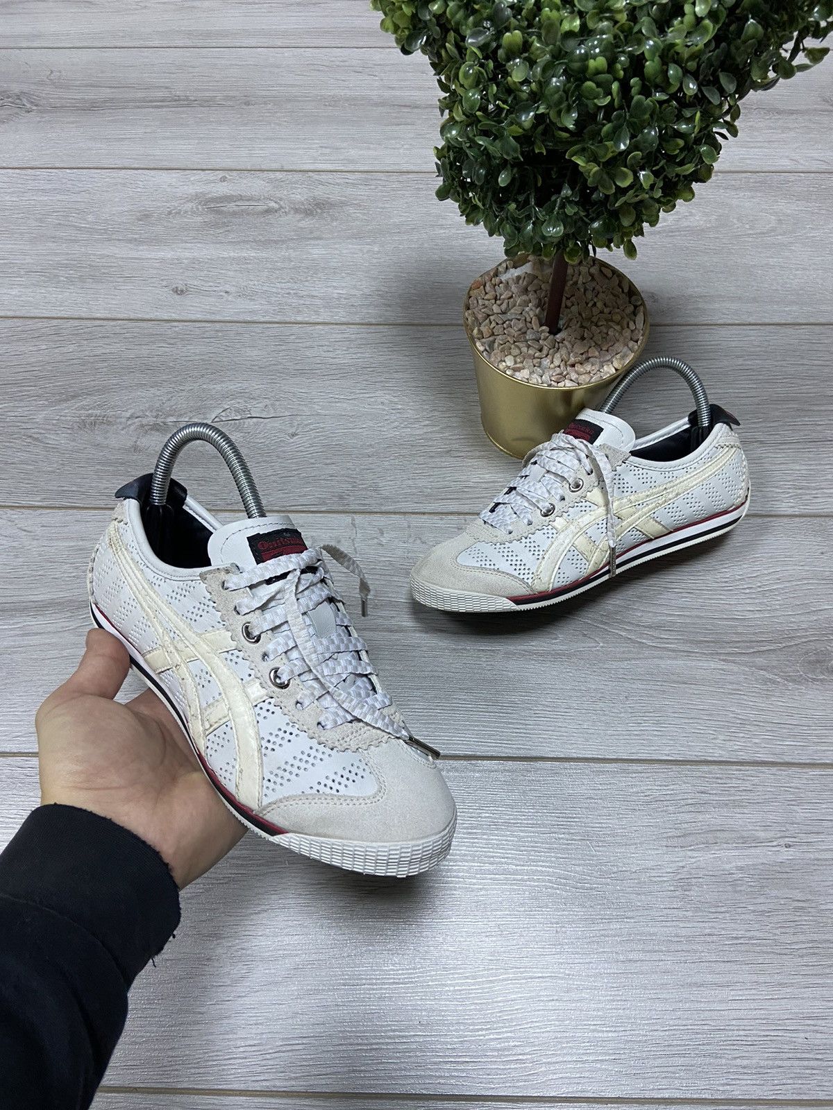ASICS Mini Cooper Onitsuka Tiger VERY RARE leather sneakers