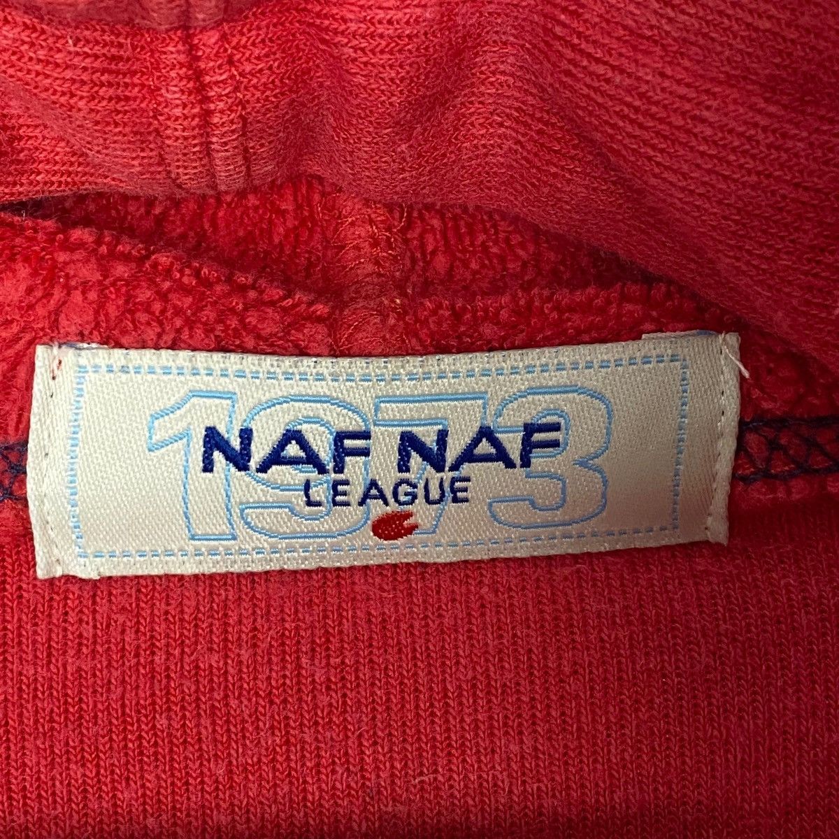 Vintage Vintage Naf Naf Paris Sweatshirt CrewnecRed Pullover Size XL Size US XL / EU 56 / 4 - 7 Thumbnail
