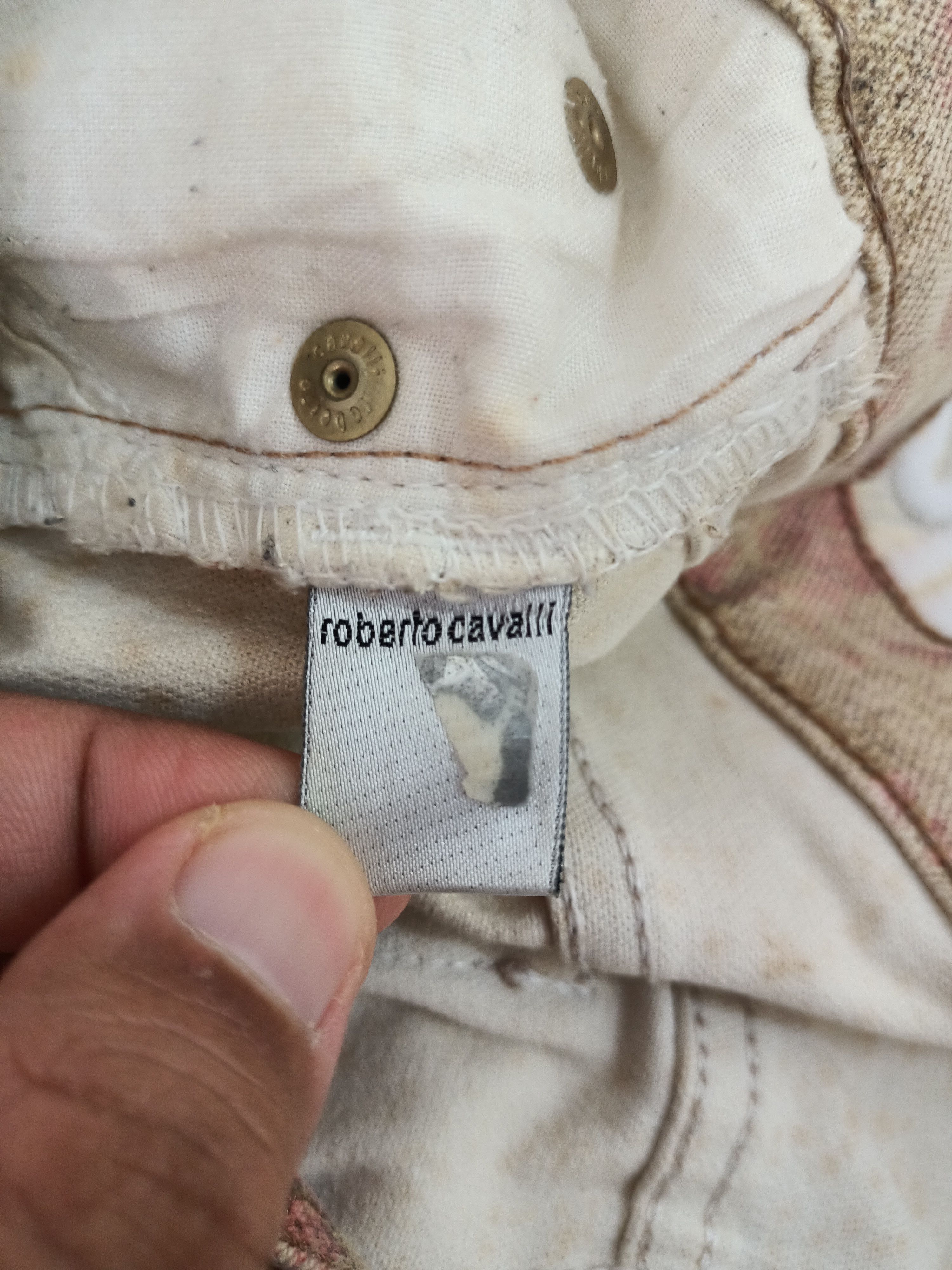 Roberto Cavalli Roberto Cavalli jeans Made in Italy Size 31" - 6 Thumbnail