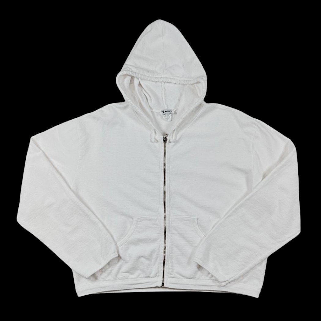 NBDN Nobrandedon Tomi 6. White Hoodie | Size L Size L / US 10 / IT 46 - 1 Thumbnail