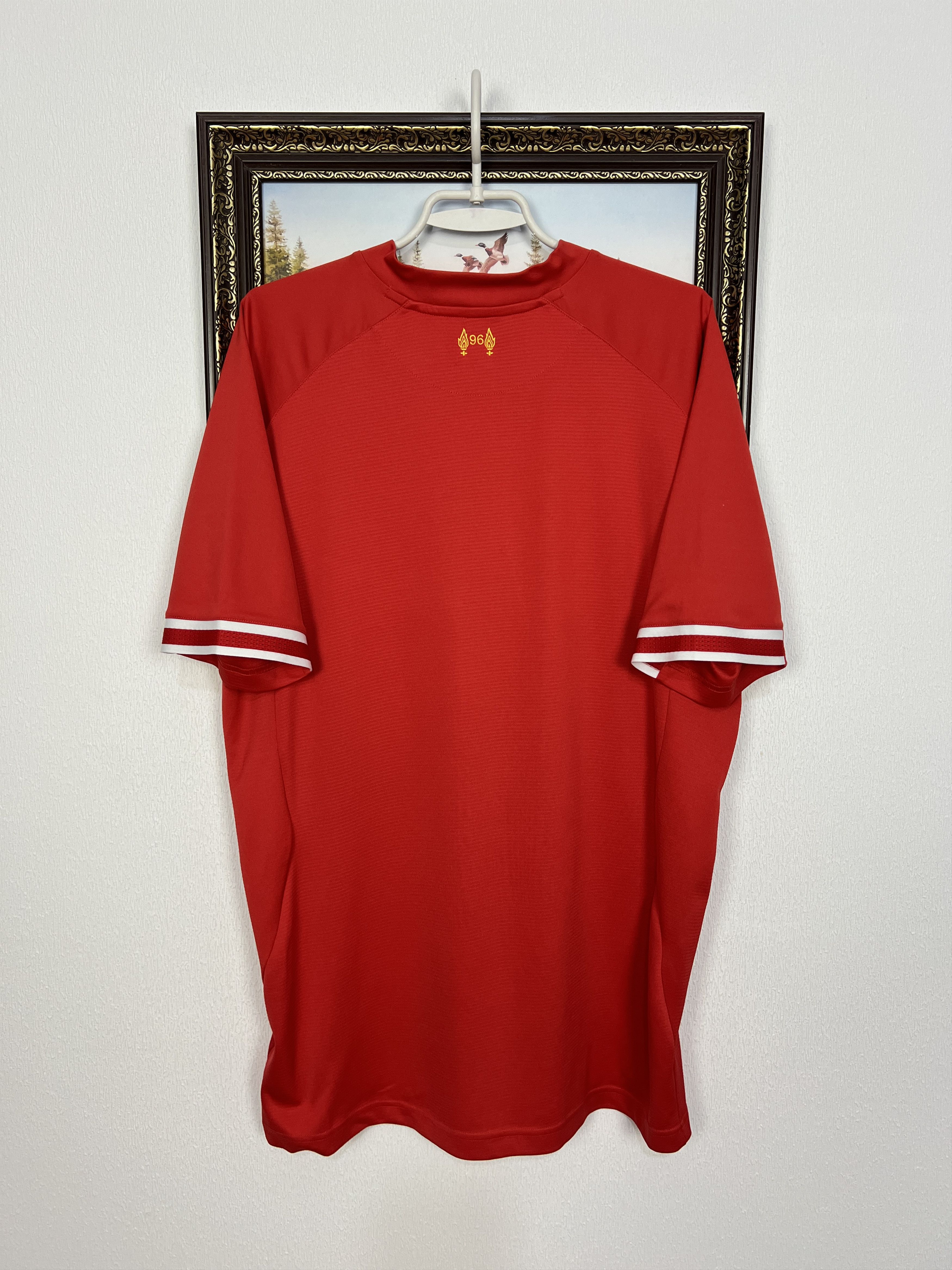 Warrior Liverpool football shirt 2013 Soccer Warrior Jersey Trikot Size US XL / EU 56 / 4 - 10 Thumbnail