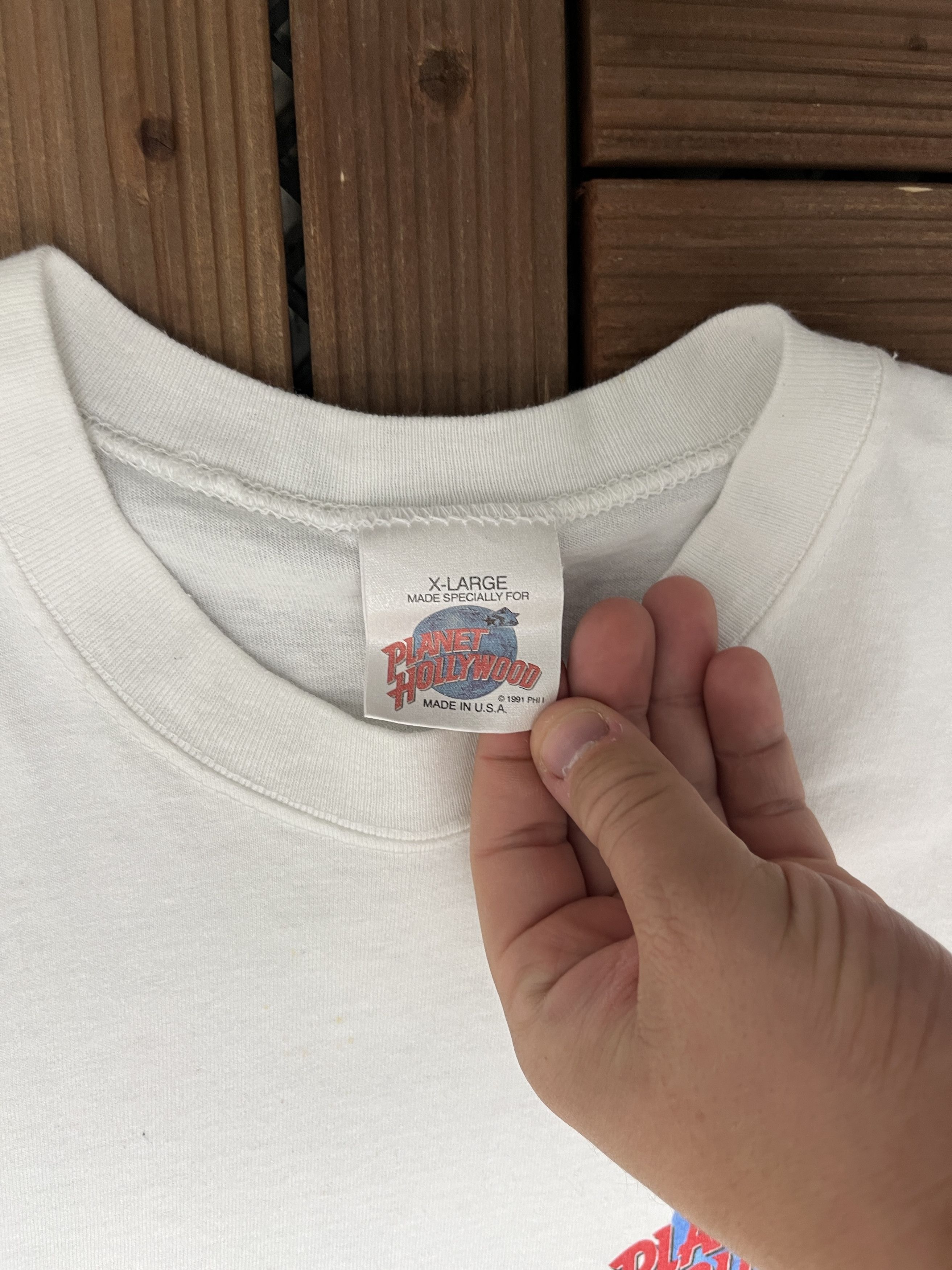 Vintage Planet Hollywood Celebrity Edition Whoopi Goldberg Vtg Tee Size US XL / EU 56 / 4 - 6 Thumbnail