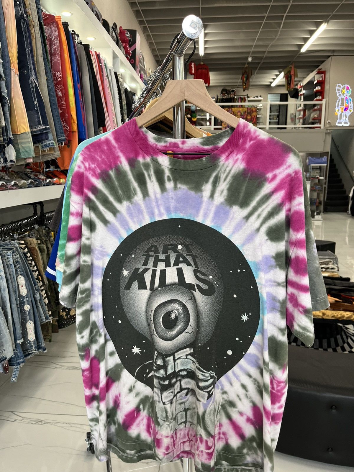 Gallery Dept. Gallery Dept Totally Rod Tee Tie Dye Size US L / EU 52-54 / 3 - 1 Thumbnail