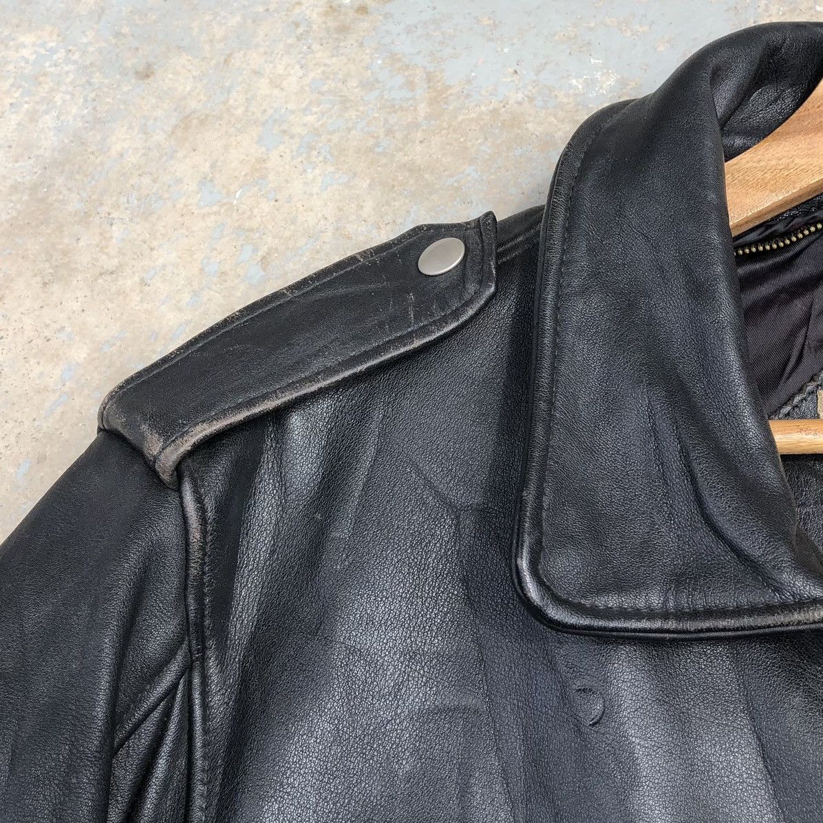 Harley Davidson Vintage HARLEY DAVIDSON LEATHER FLIGHT BOMBER JACKET Size US M / EU 48-50 / 2 - 3 Thumbnail