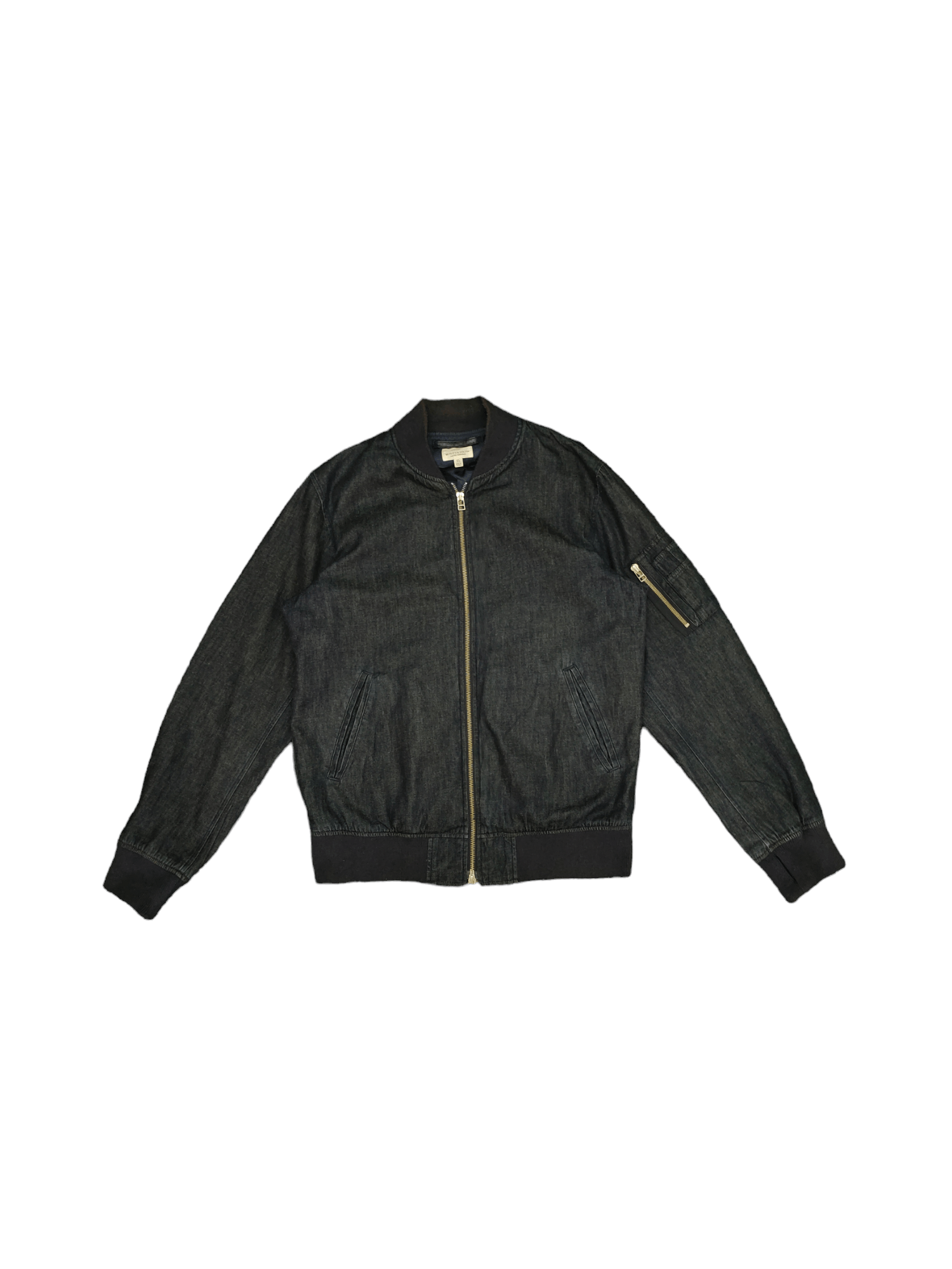 United Arrows Beauty & Youth United Arrows Denim Bomber Jacket Size US L / EU 52-54 / 3 - 2 Thumbnail