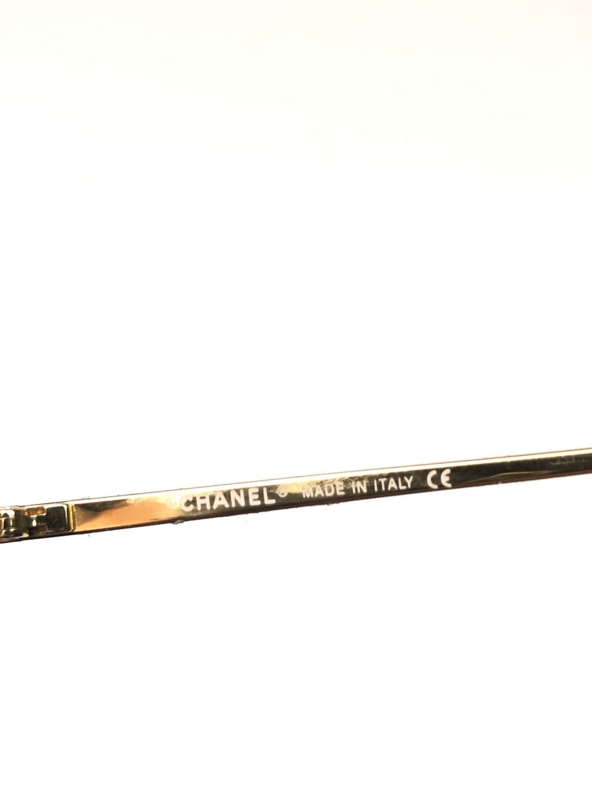 Chanel Chanel CC sunglasses gold Size ONE SIZE - 4 Thumbnail