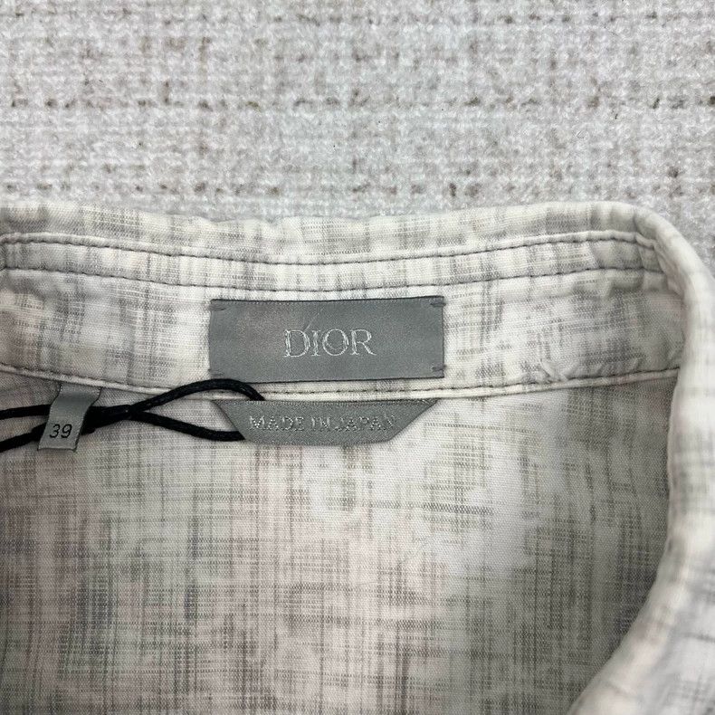Dior Dior Old flower full print fade old loose long-sleeved deni Size US XXS / EU 40 - 6 Thumbnail