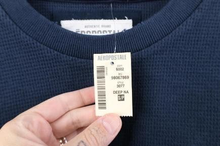 Aeropostale Deadstock Vintage Y2K Aeropostale Waffle Long Sleeve T-Shirt Size US S / EU 44-46 / 1 - 6 Thumbnail