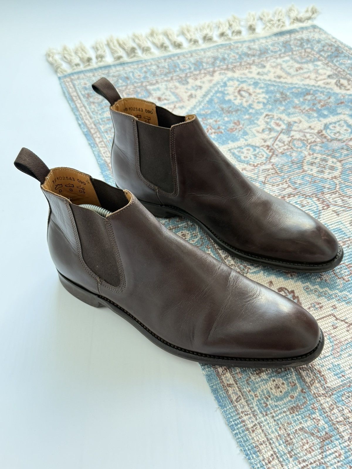 Other Bowen Leather Brown Chelsea Boots Size US 11 / EU 44 - 1 Thumbnail