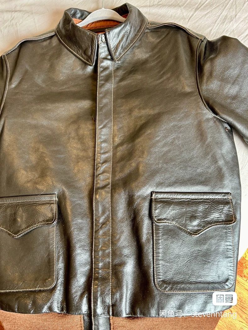 The Real McCoy's The Real McCoy's A2 Horsehide Flight Jacket 2504-Nextarrow Size US L / EU 52-54 / 3 - 2 Thumbnail