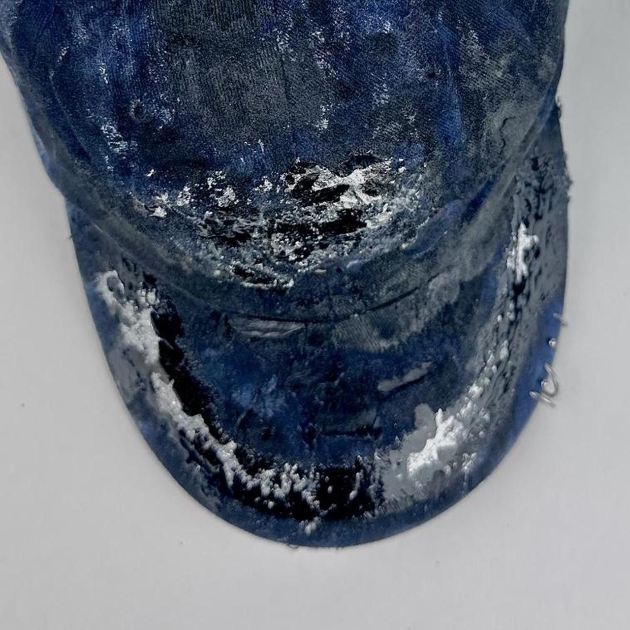 Other ASTROBOI* Black & Blue Indie Barbed Wire Pierced Hat Size ONE SIZE - 5 Thumbnail