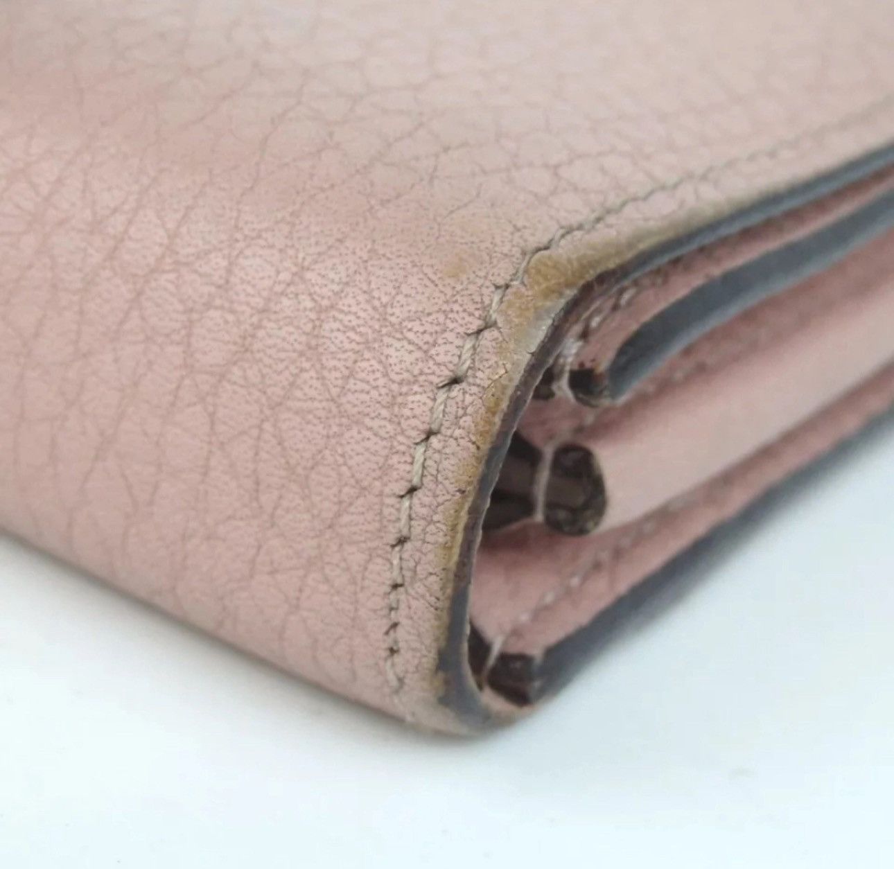 Louis Vuitton Authentic LOUIS VUITTON M61250 Portefeiulle Capsine Leather Size ONE SIZE - 6 Thumbnail