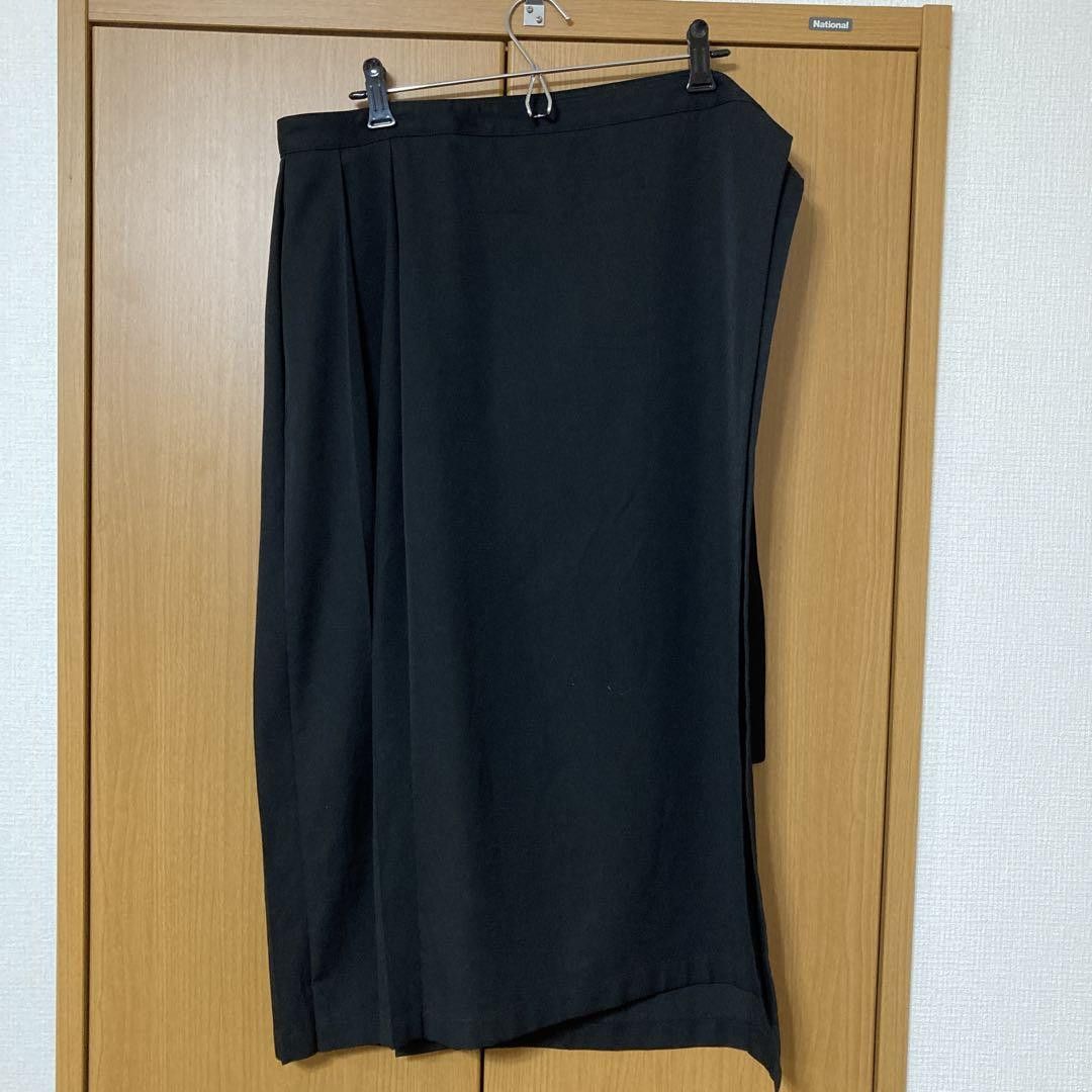 Yohji Yamamoto POUR HOMME 23ss look42 gabardine wrap skirt Size US 35 - 1 Thumbnail