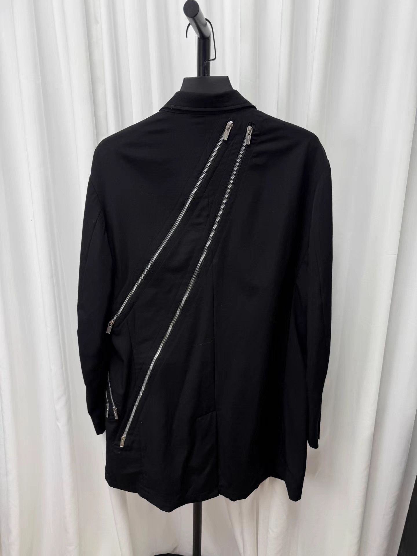 Yohji Yamamoto yohji yamamoto pour homme Zip Wool Blazer K20 Size US L / EU 52-54 / 3 - 4 Thumbnail