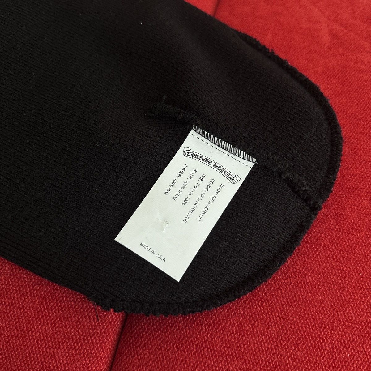 Chrome Hearts Chrome Hearts Beanie Size ONE SIZE - 5 Thumbnail