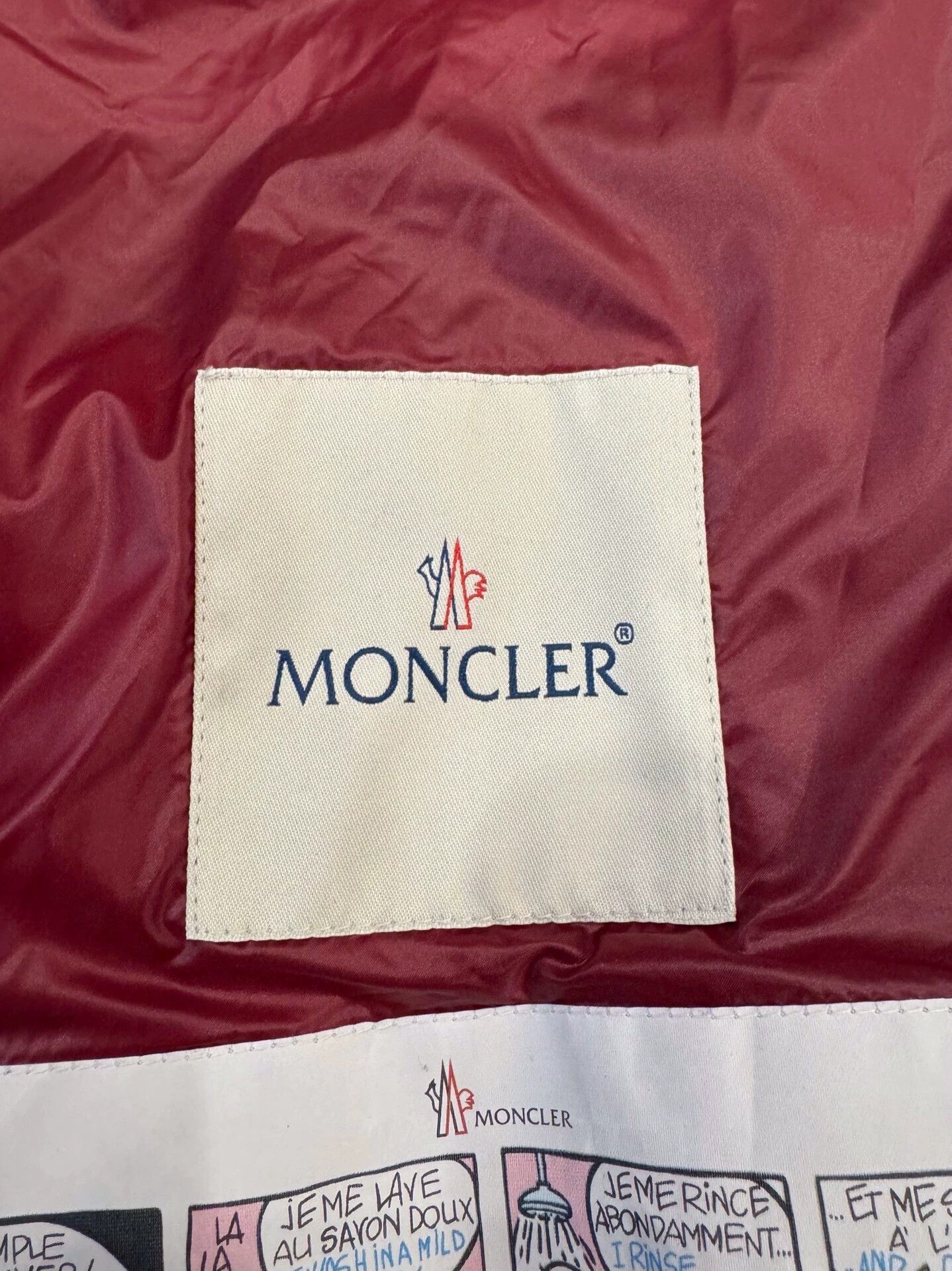 Moncler Moncler Chalain women's red cape-style down jacket Size S / US 4 / IT 40 - 4 Thumbnail