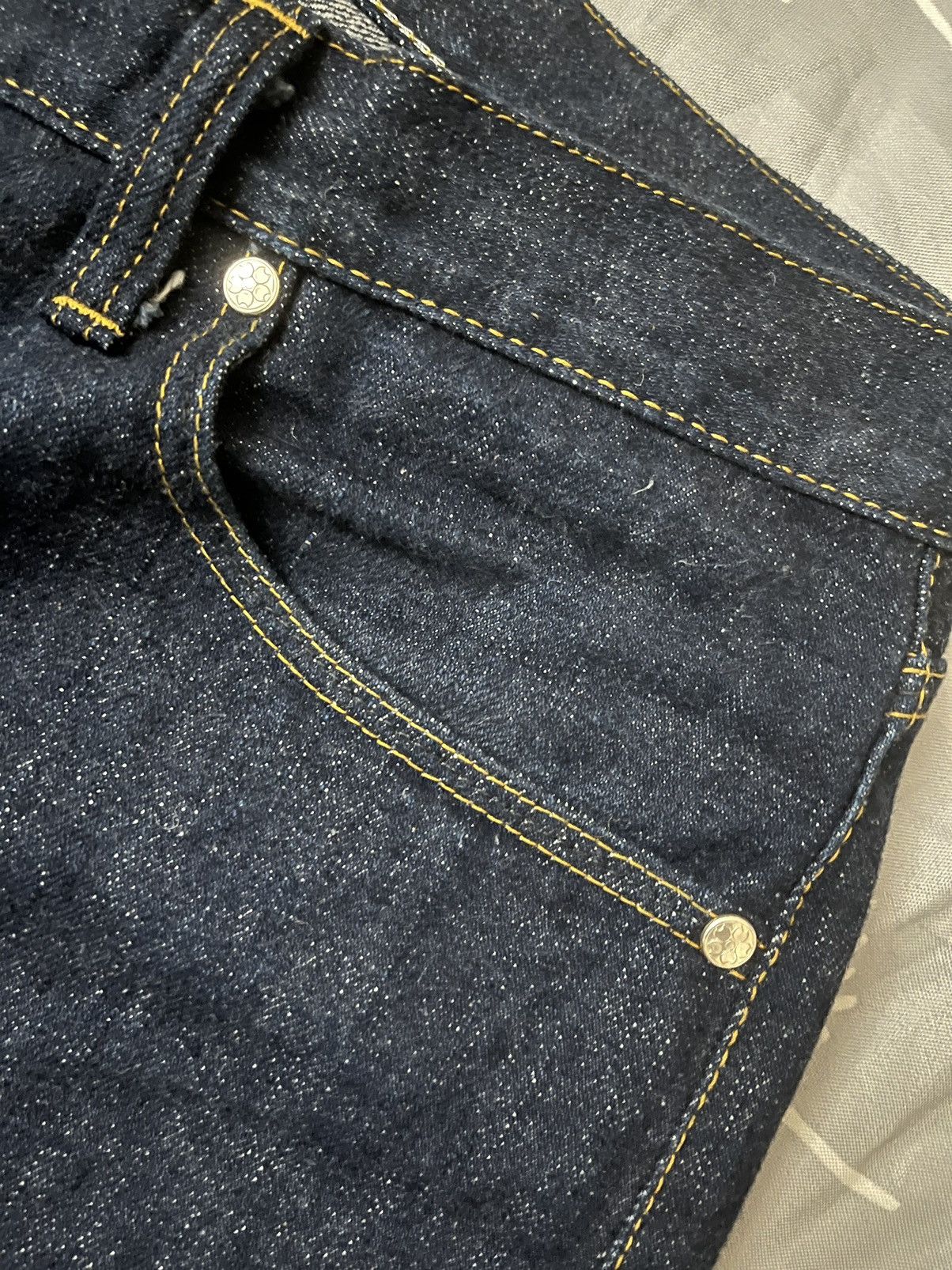 Japanese Brand Samurai Natural Indigo Jeans Size US 38 / EU 54 - 8 Thumbnail