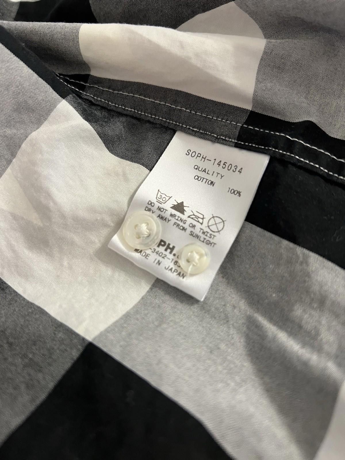Sophnet. SOPHNET. Check Star Print Shirt White Black Large Size US L / EU 52-54 / 3 - 7 Thumbnail
