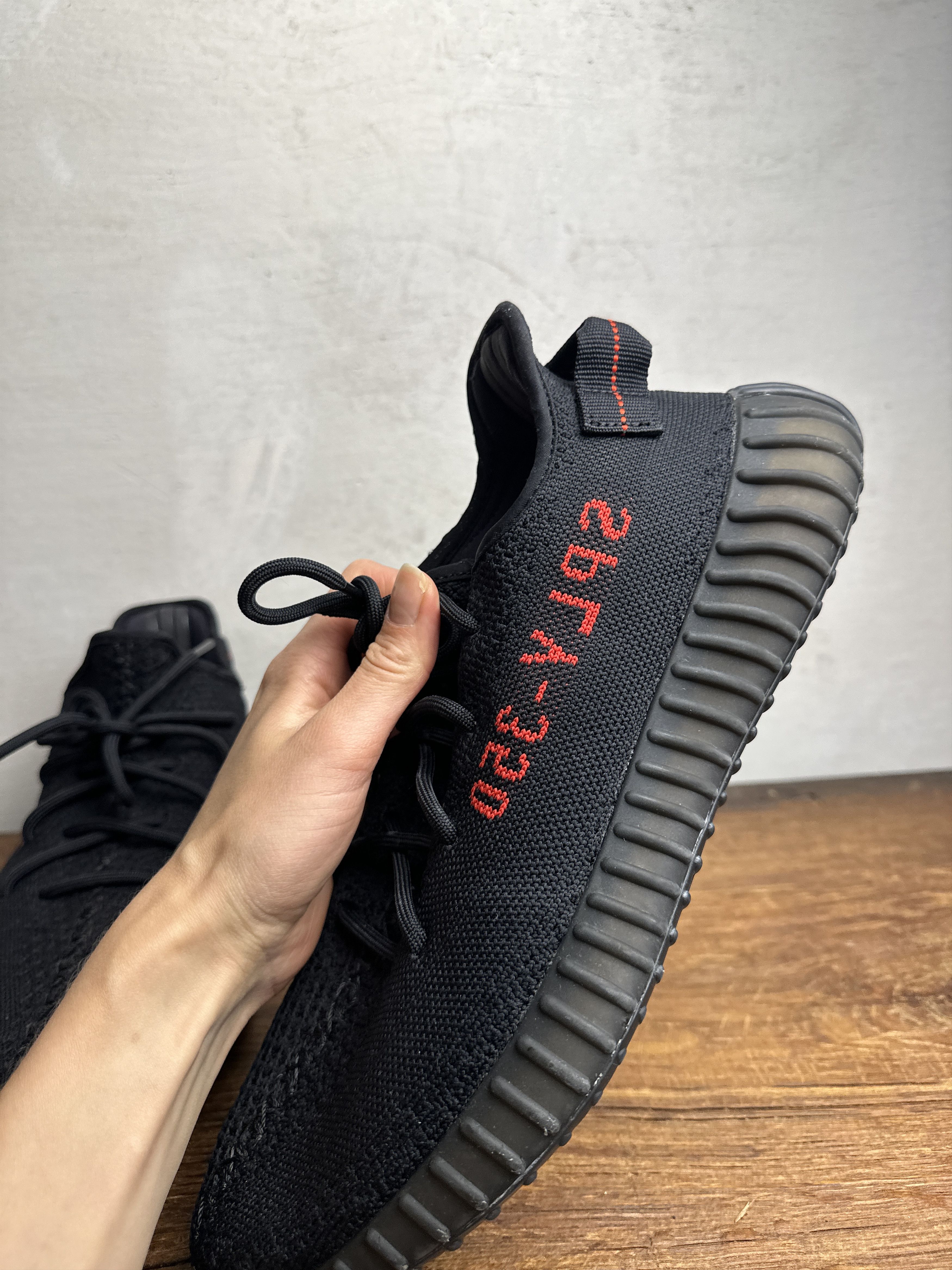 Adidas Adidas Yeezy Boost 350 V2 Bred CP9652 Sneakers Size US 11 / EU 44 - 7 Thumbnail