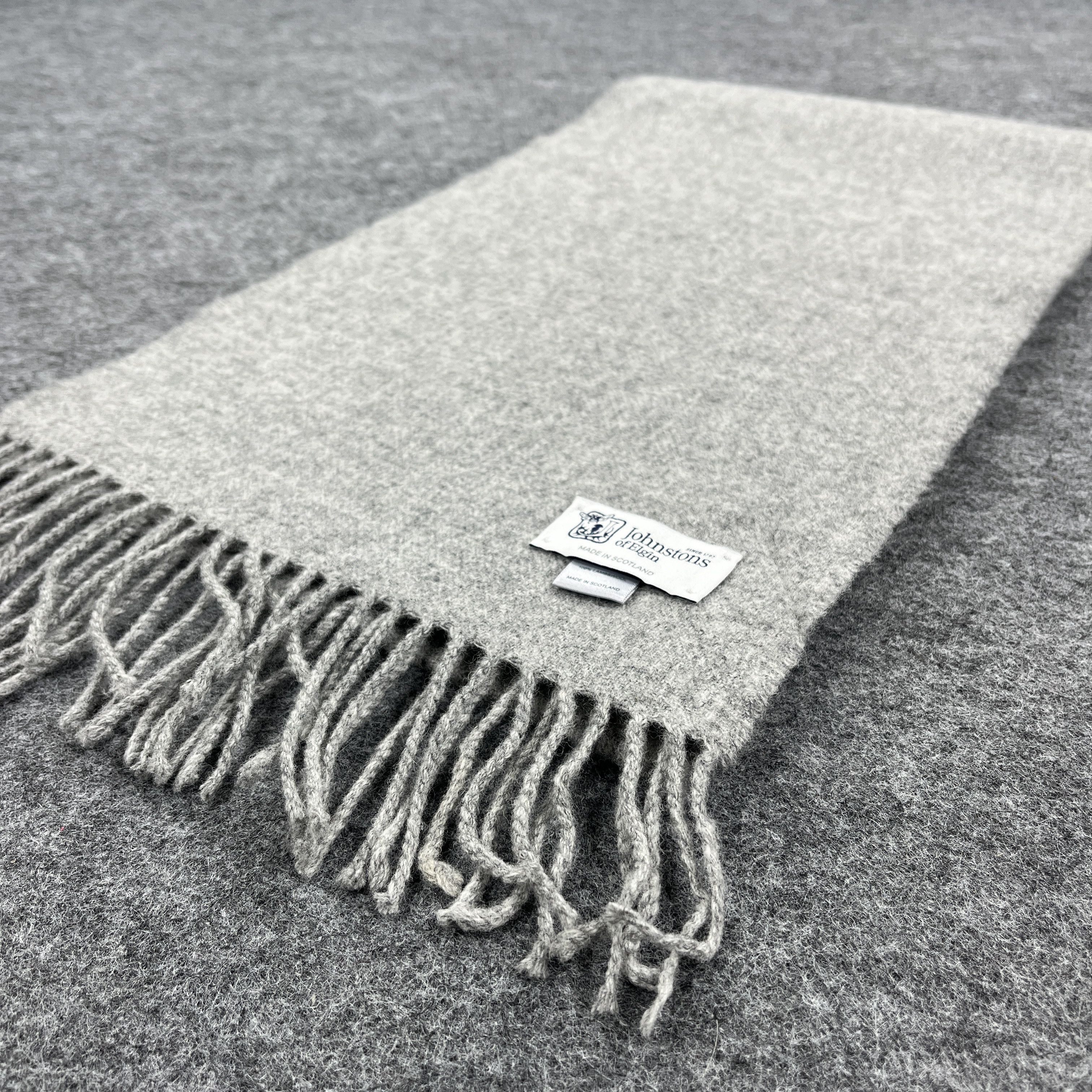Johnstons Of Elgin × Vintage Johnstons Of Elgin Scarf / Muffler / Neckwear T1015 Size ONE SIZE - 5 Thumbnail