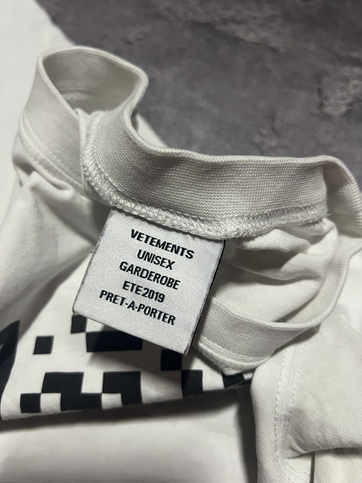 Vetements Vetements SS19 QR Code Tee T-shirt Demna Era Size US M / EU 48-50 / 2 - 3 Thumbnail