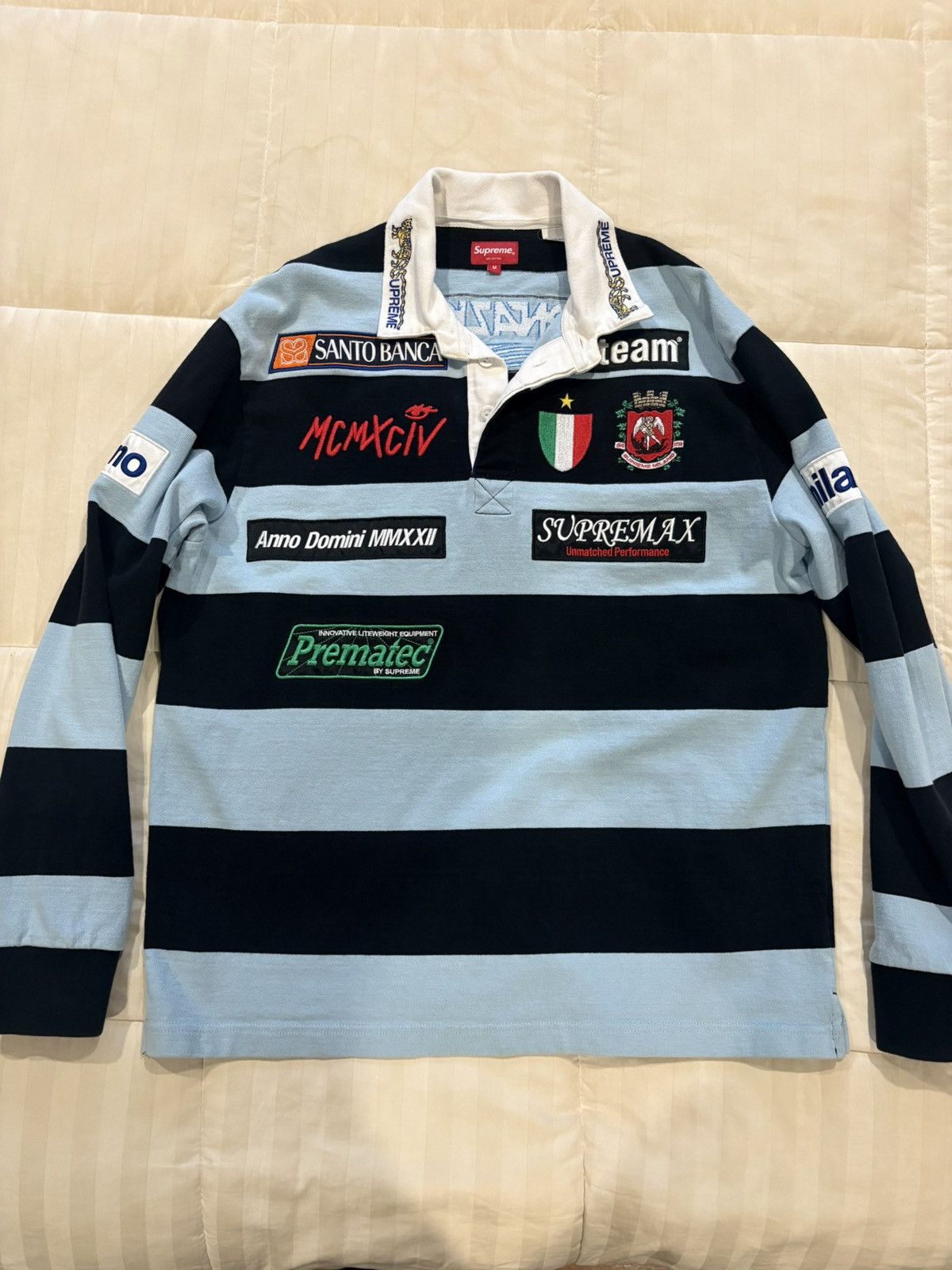 Burberry × Supreme Burberry x Supreme Rugby | Grailed