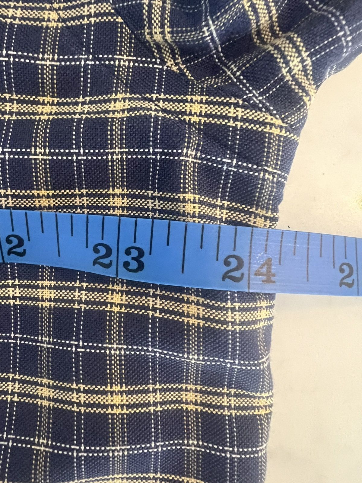 Brooks Brothers Brooks Brothers Shirt Large Blue Plaid Button Down Size US L / EU 52-54 / 3 - 5 Thumbnail