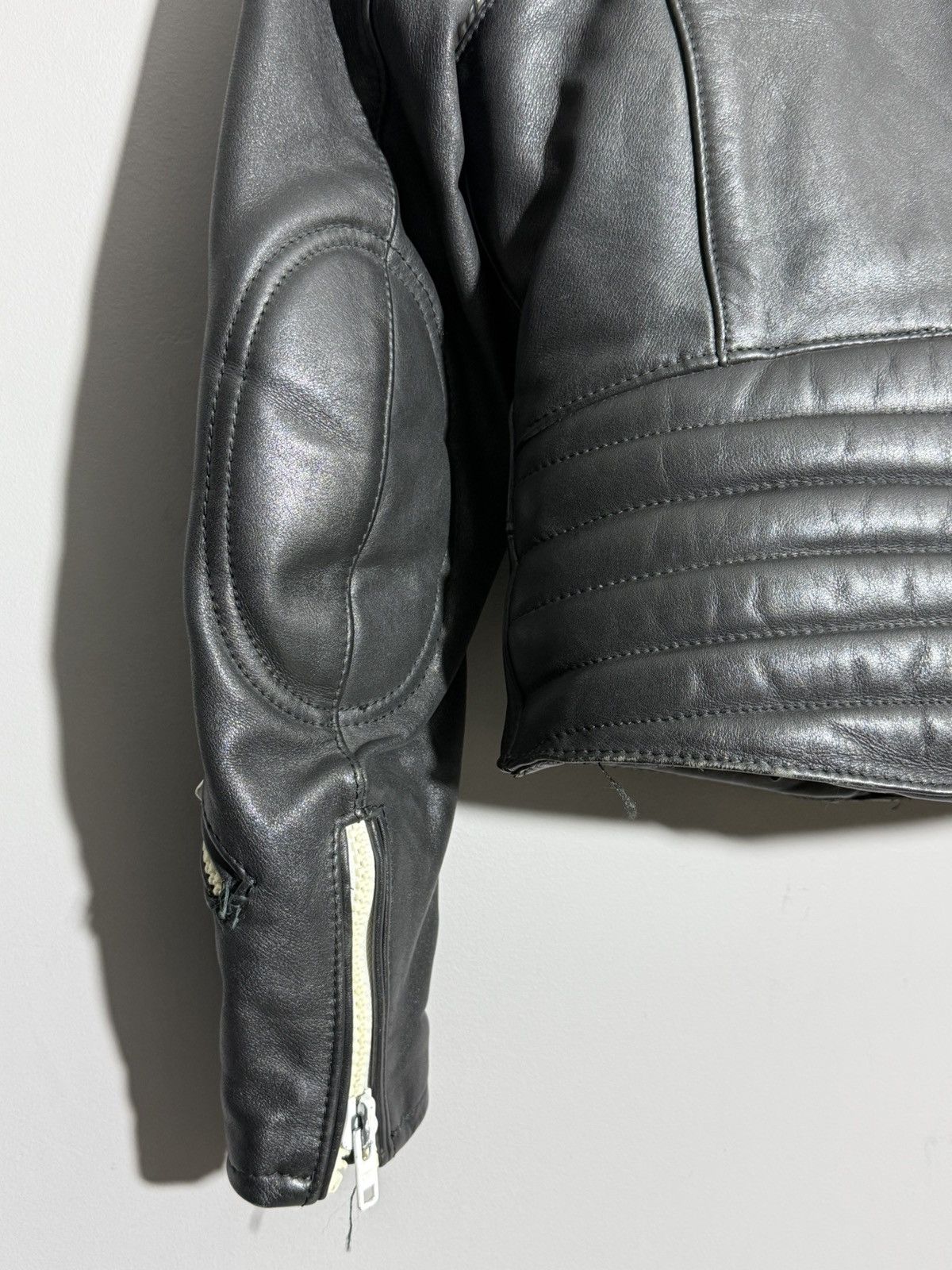 Other Vintage Womens IXS Biker Leather Suit set jacket + pants Size S / US 4 / IT 40 - 12 Thumbnail