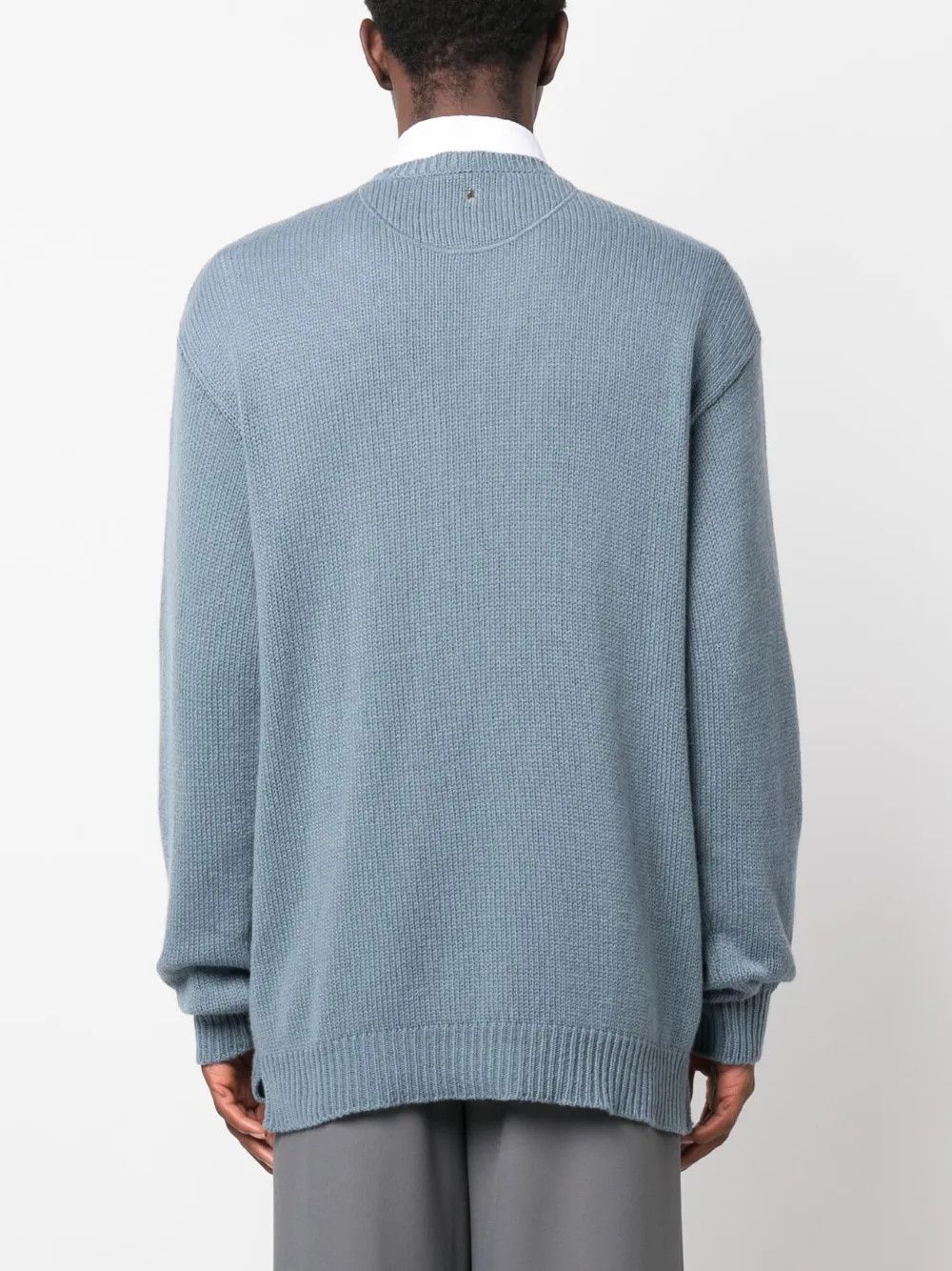 Valentino o1y0525 Cashmere Blend Sweater in Pastel Blue Size US L / EU 52-54 / 3 - 4 Thumbnail