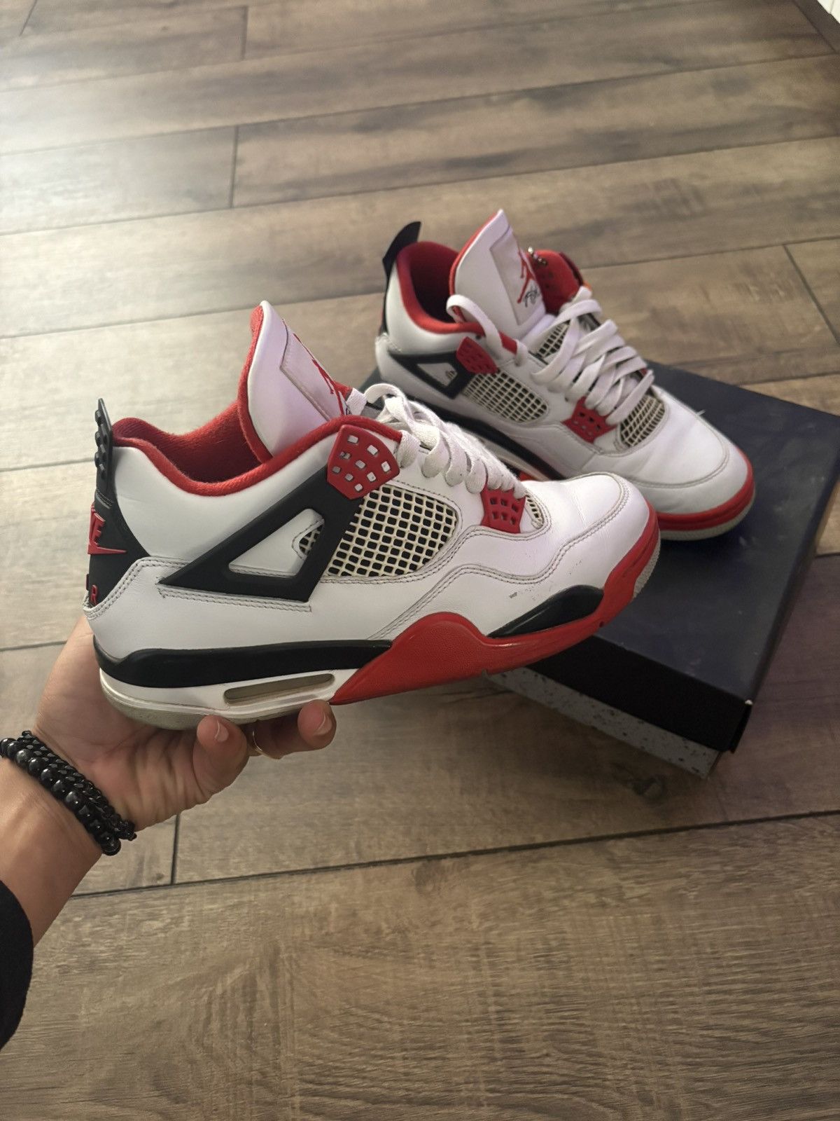Jordan Brand Jordan 4’s fire red’s Size US 8.5 / EU 41-42 - 4 Thumbnail