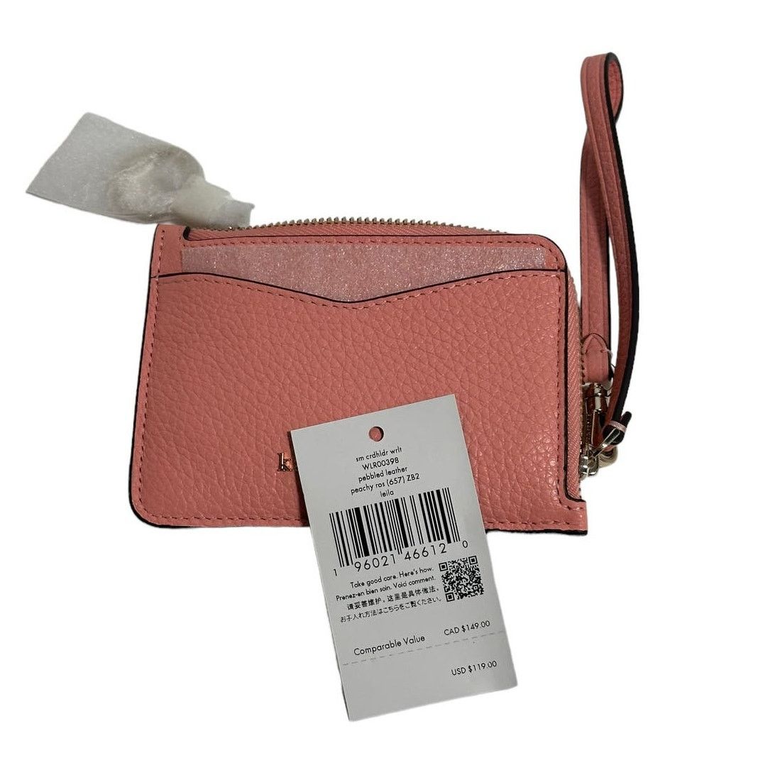 Kate Spade Kate Spade Leila Small Cardholder Wristlet Peachy Rose Size ONE SIZE - 6 Thumbnail