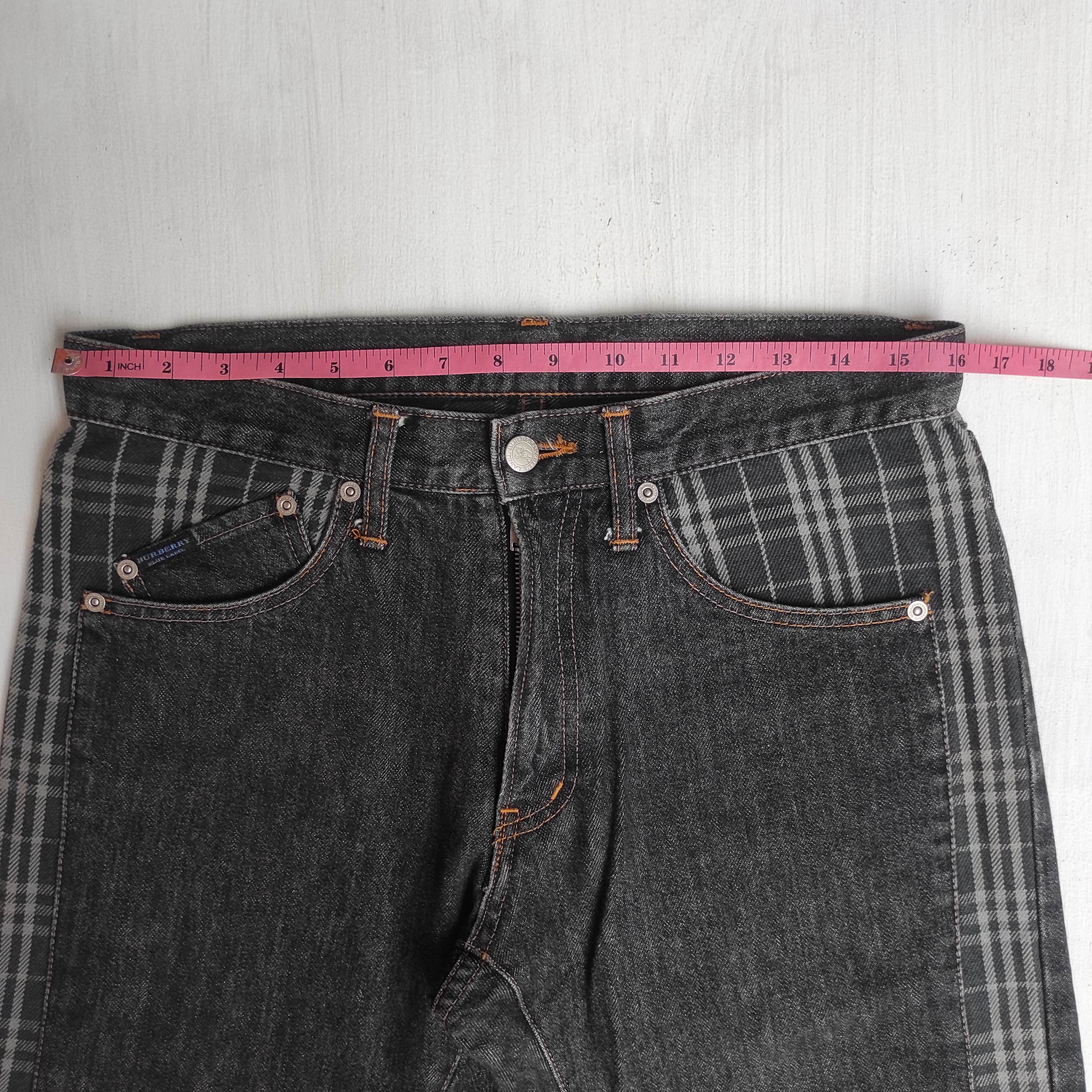 Burberry Vintage Burberry London Blue Label Nova Check Jeans Size US 30 / EU 46 - 13 Thumbnail
