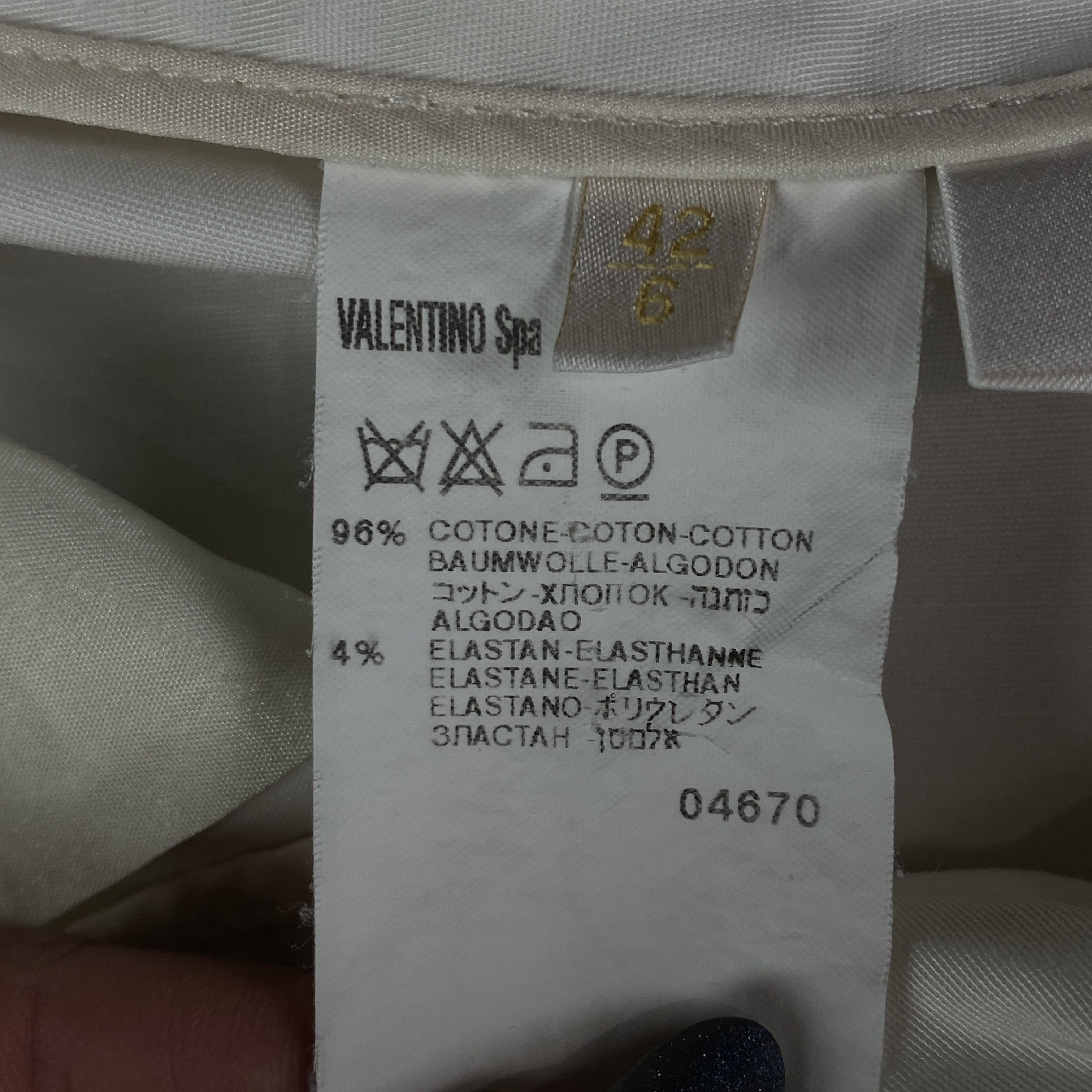 Valentino Womens Skirt Valentino Size 42/6 Size 42" / US 20 - 7 Thumbnail